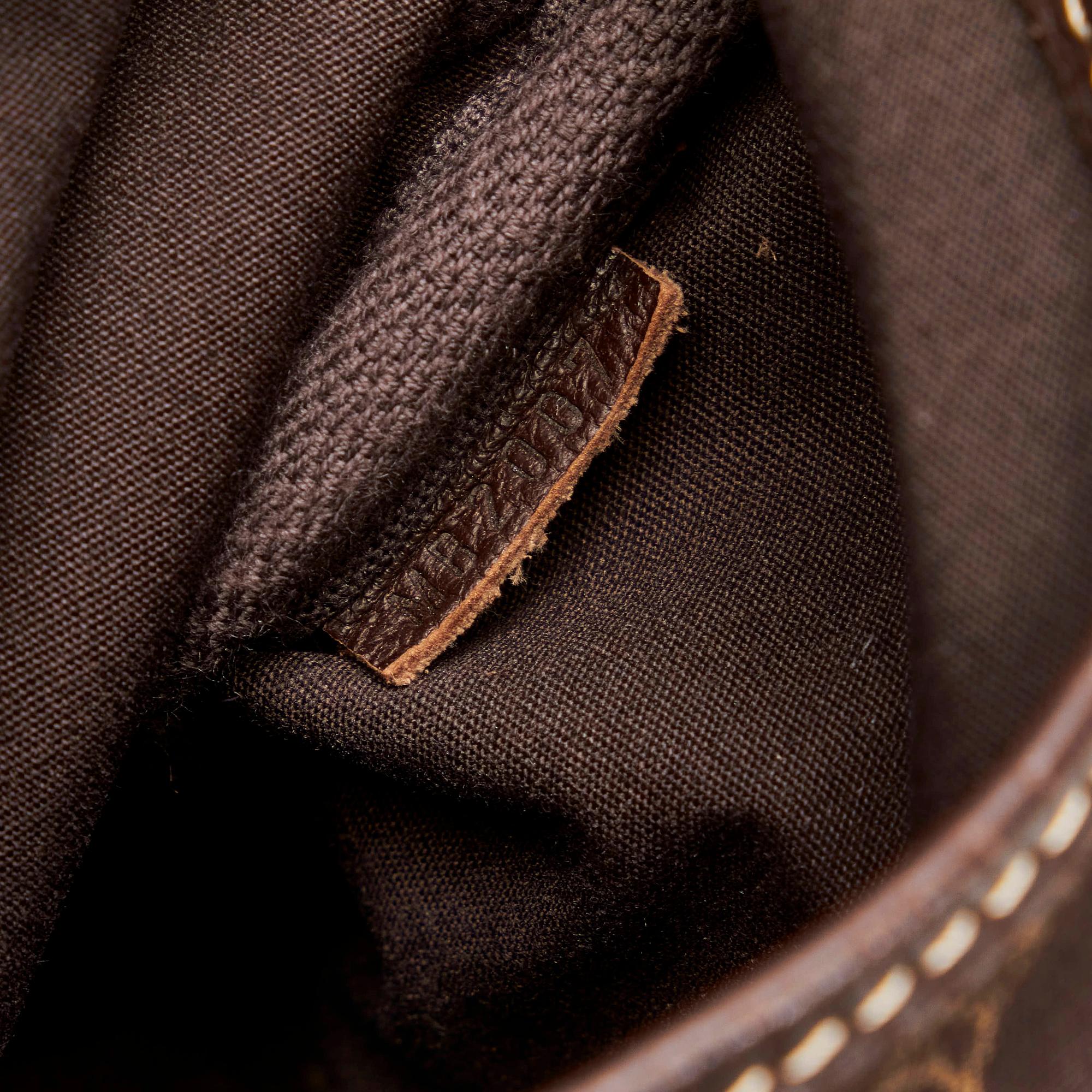 Louis Vuitton Monogram Mini Lin Saumur (SHG-33895)