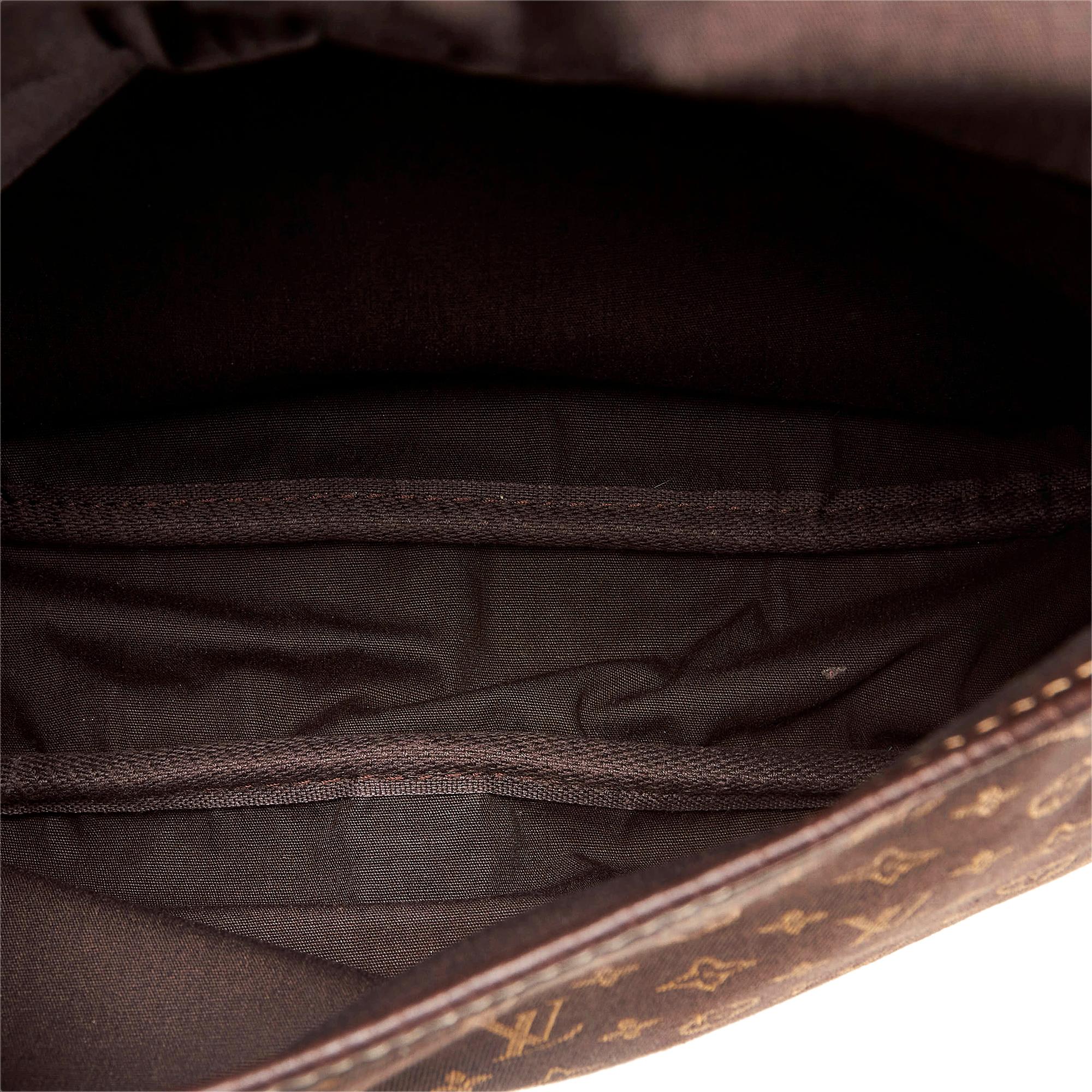 Louis Vuitton Monogram Mini Lin Saumur (SHG-33895)