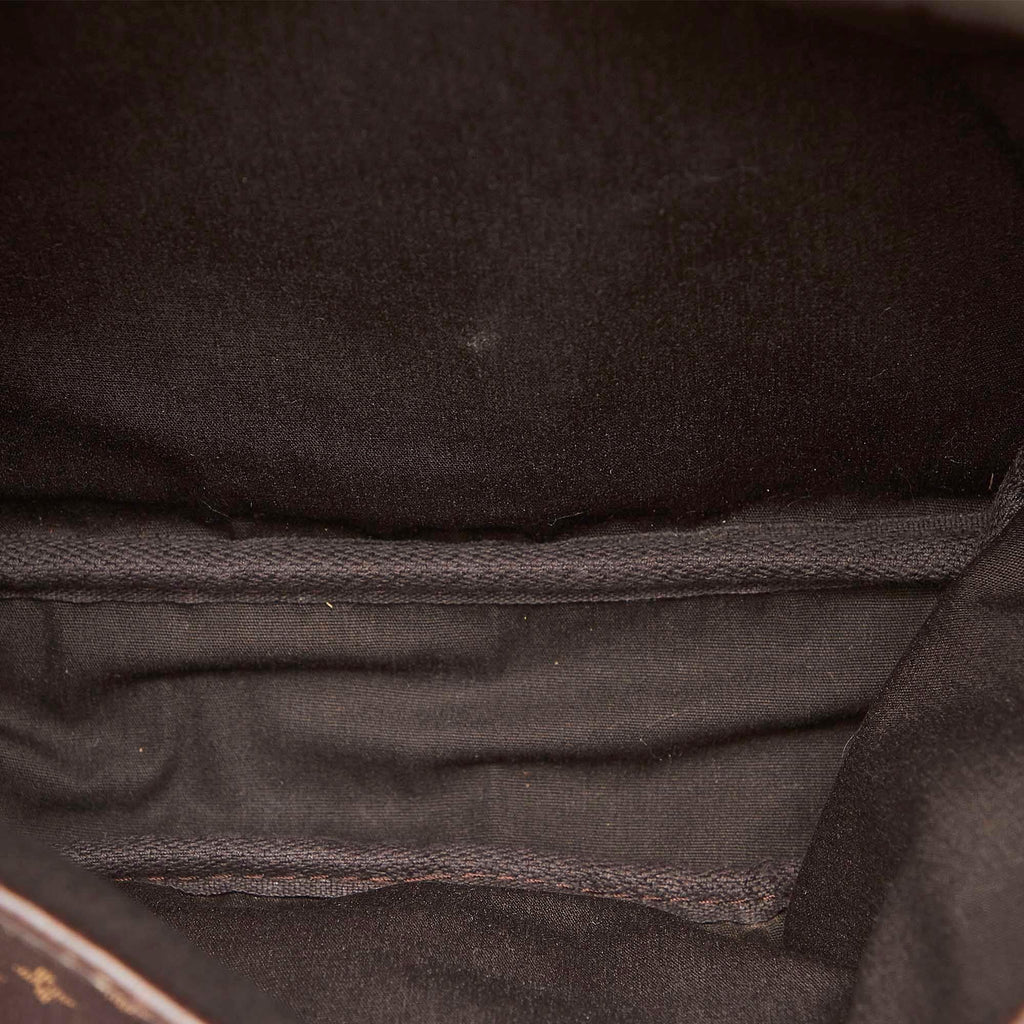 Louis Vuitton Monogram Mini Lin Saumur (SHG-35066)