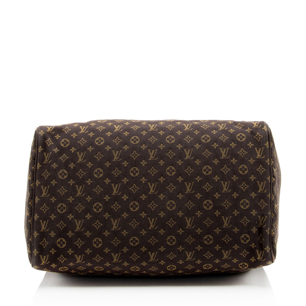 Louis Vuitton Monogram Mini Lin Speedy 30 Satchel (SHF-zliRMx)