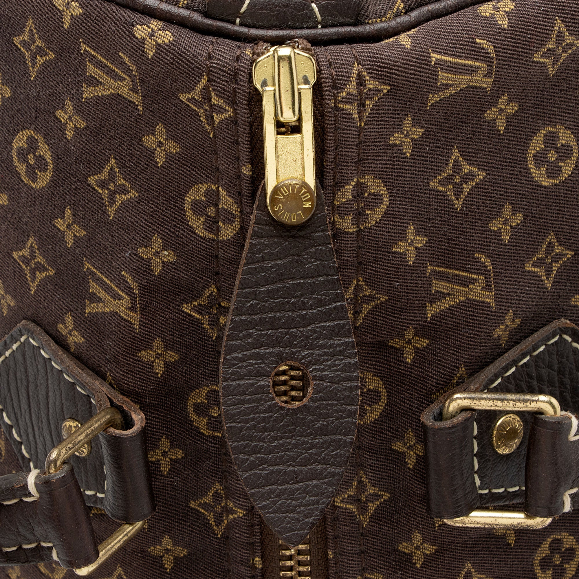 Louis Vuitton Monogram Mini Lin Speedy 30 Satchel (SHF-zliRMx)