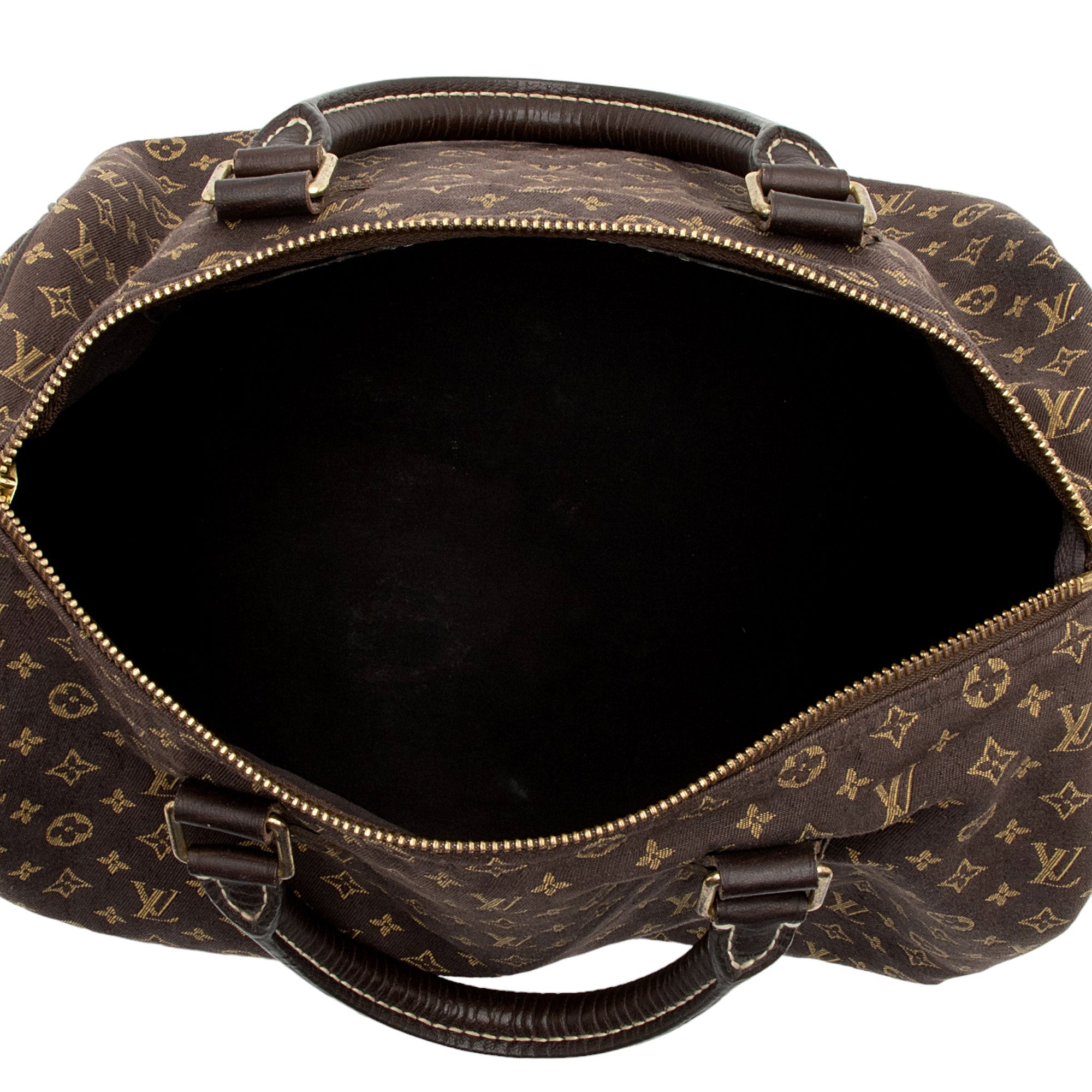 Louis Vuitton Monogram Mini Lin Speedy 30 Satchel (SHF-zliRMx)