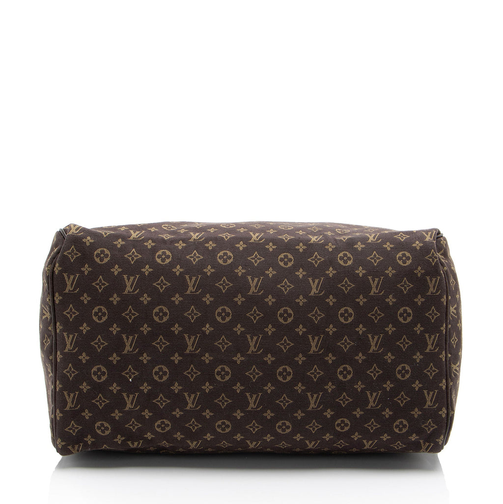 Louis Vuitton Monogram Mini Lin Speedy 30 Satchel (SHF-5zw6BJ)
