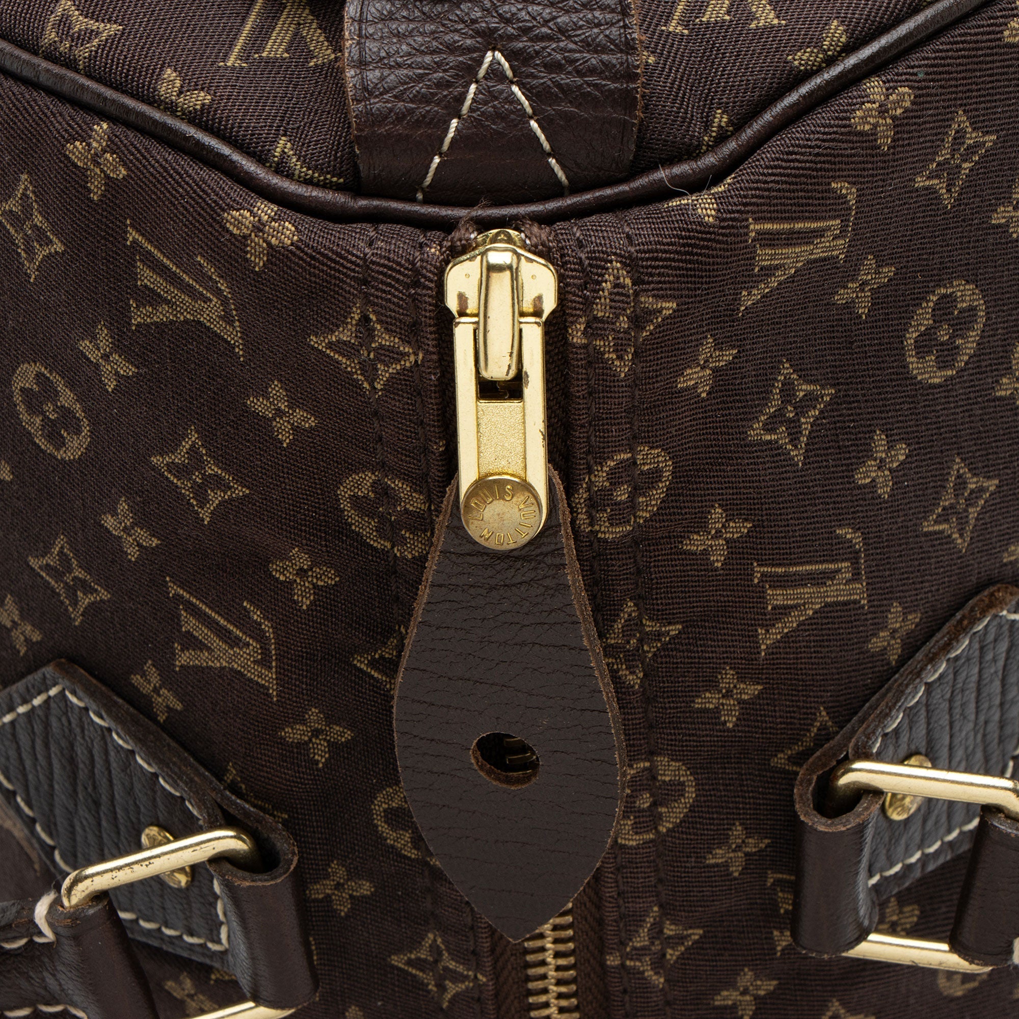 Louis Vuitton Monogram Mini Lin Speedy 30 Satchel (SHF-5zw6BJ)