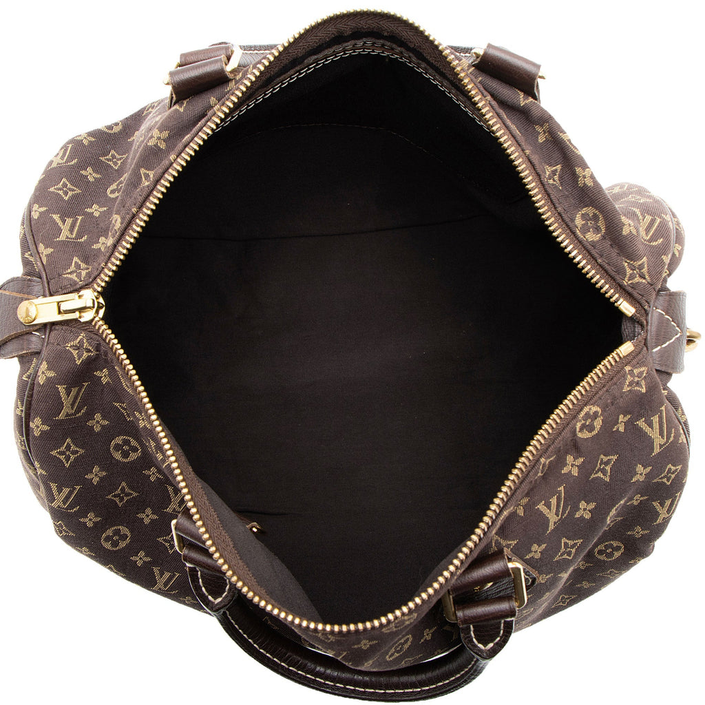 Louis Vuitton Monogram Mini Lin Speedy 30 Satchel (SHF-5zw6BJ)
