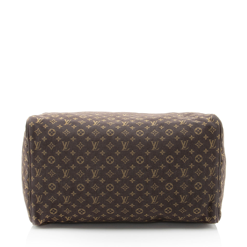Louis Vuitton Monogram Mini Lin Speedy 30 Satchel