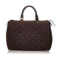 Louis Vuitton Monogram Mini Lin Speedy 30 (SHG-30780)