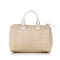 Louis Vuitton Monogram Mini Lin Speedy 30 (SHG-32894)