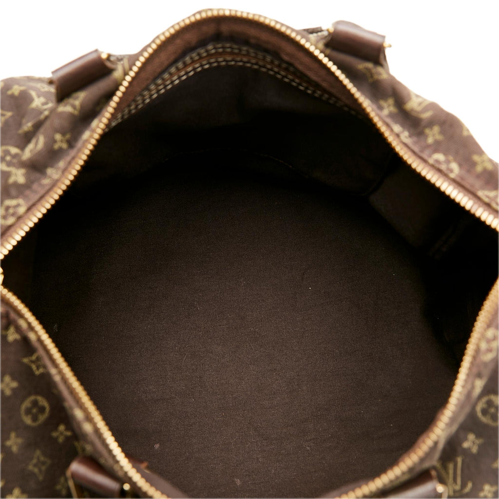 Louis Vuitton Monogram Mini Lin Speedy 30 (SHG-CDWbuK)