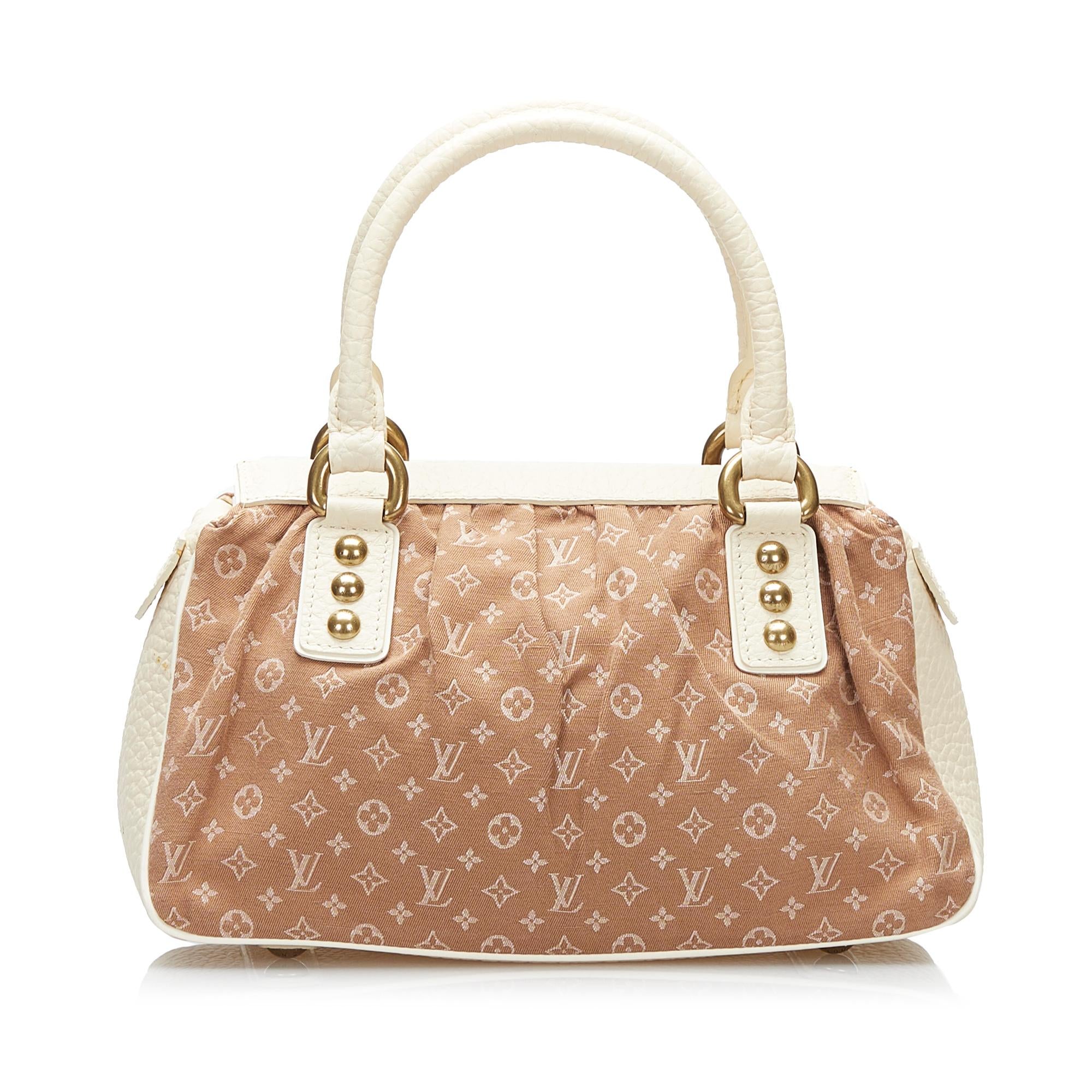 Louis Vuitton Monogram Mini Lin Trapeze PM (SHG-CfgaZX)