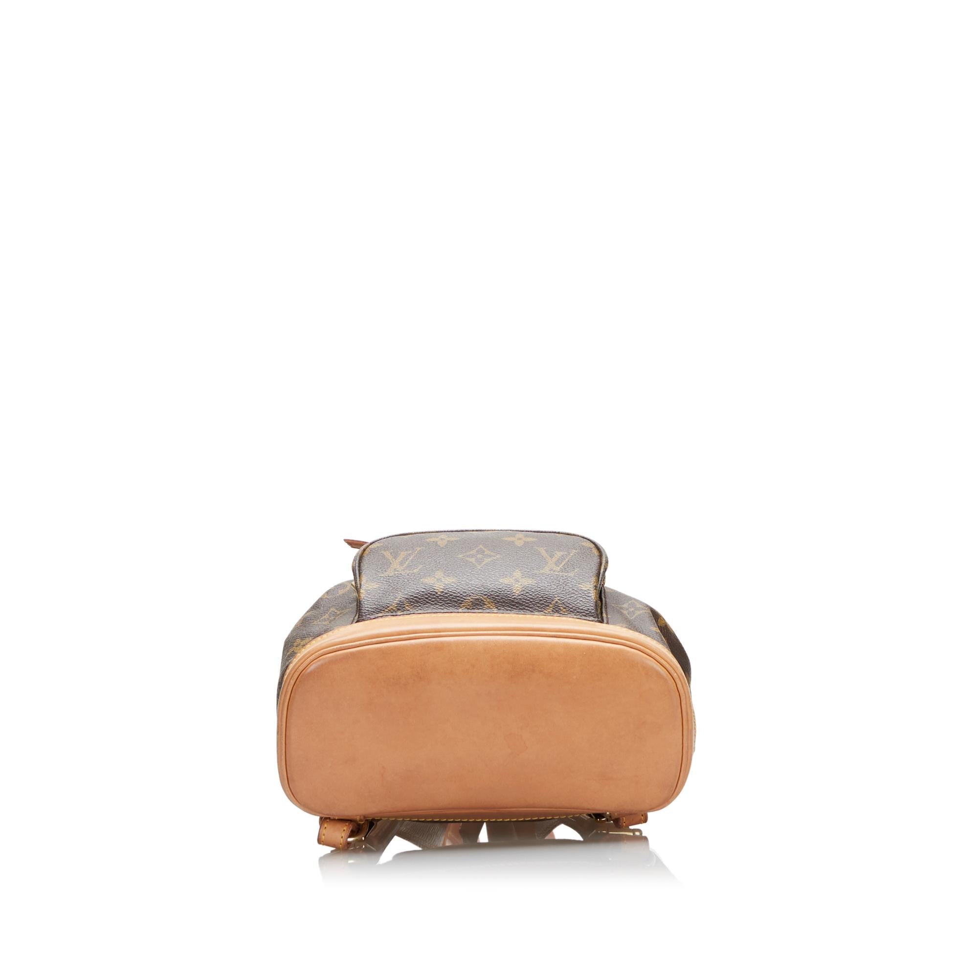 Louis Vuitton Monogram Mini Montsouris (SHG-35336)