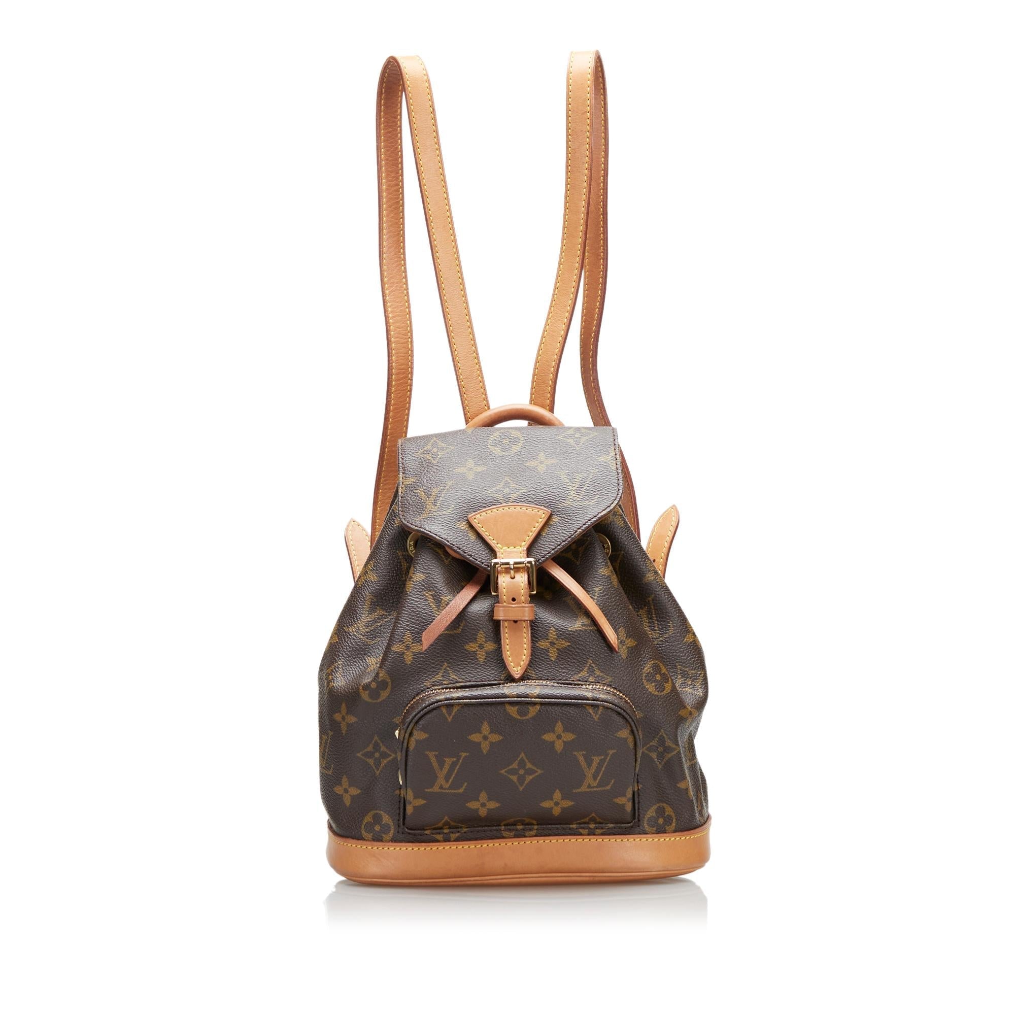 Louis Vuitton Monogram Mini Montsouris (SHG-35336)
