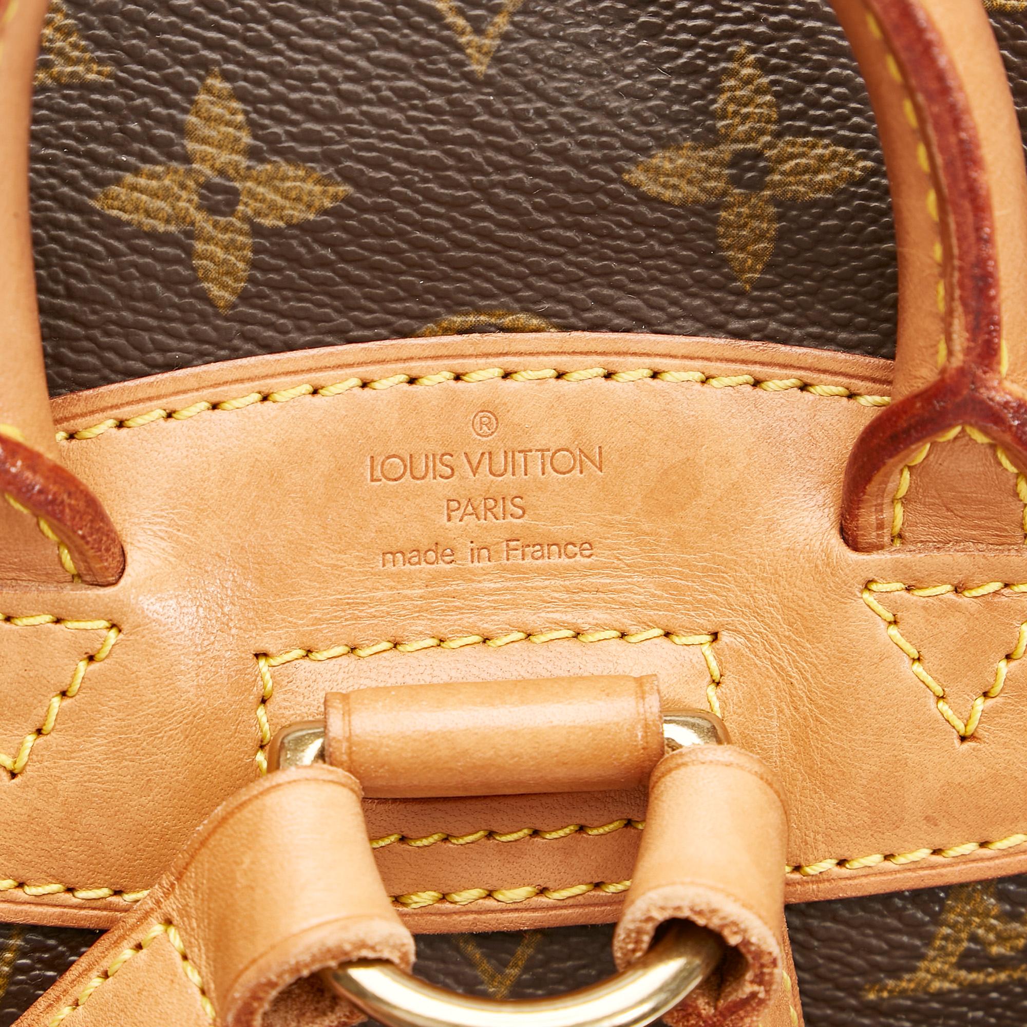 Louis Vuitton Monogram Mini Montsouris (SHG-35336)
