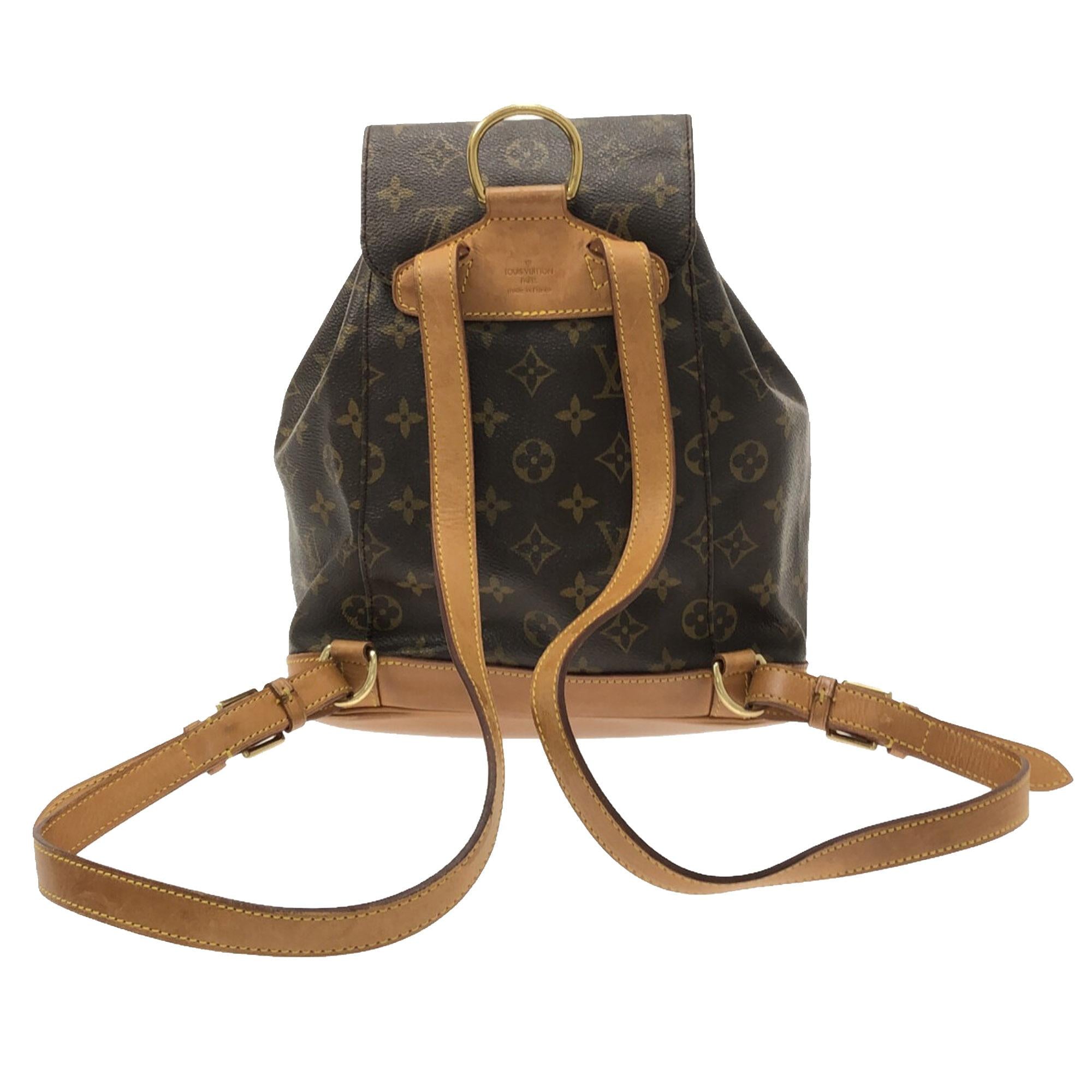 Louis Vuitton Monogram Mini Montsouris (SHG-6reLQ6)