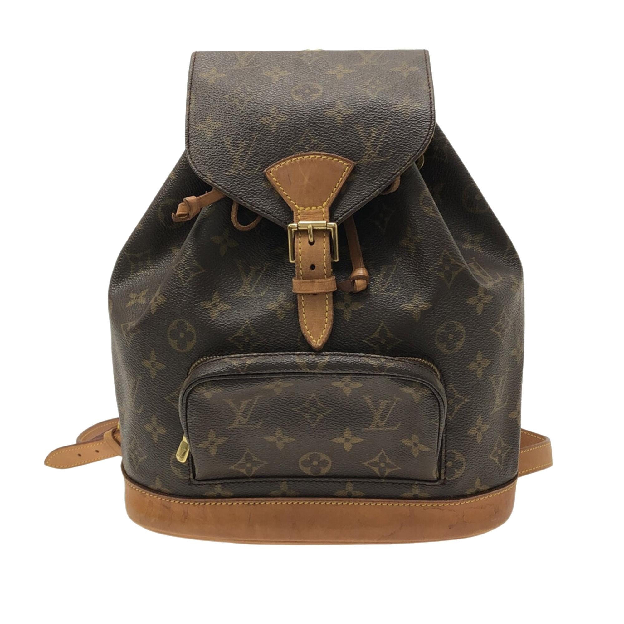 Louis Vuitton Monogram Mini Montsouris (SHG-6reLQ6)