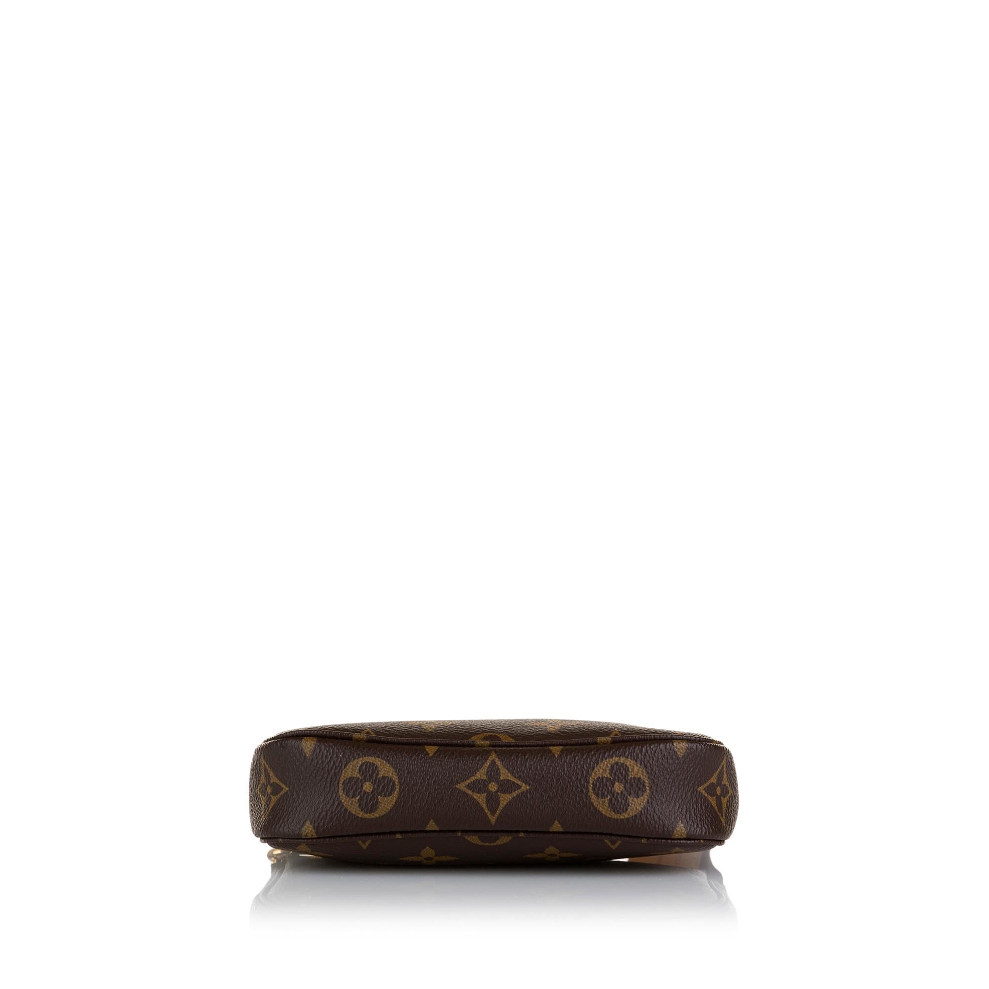 Louis Vuitton Monogram Mini Pochette Accessoires (SHG-36537)