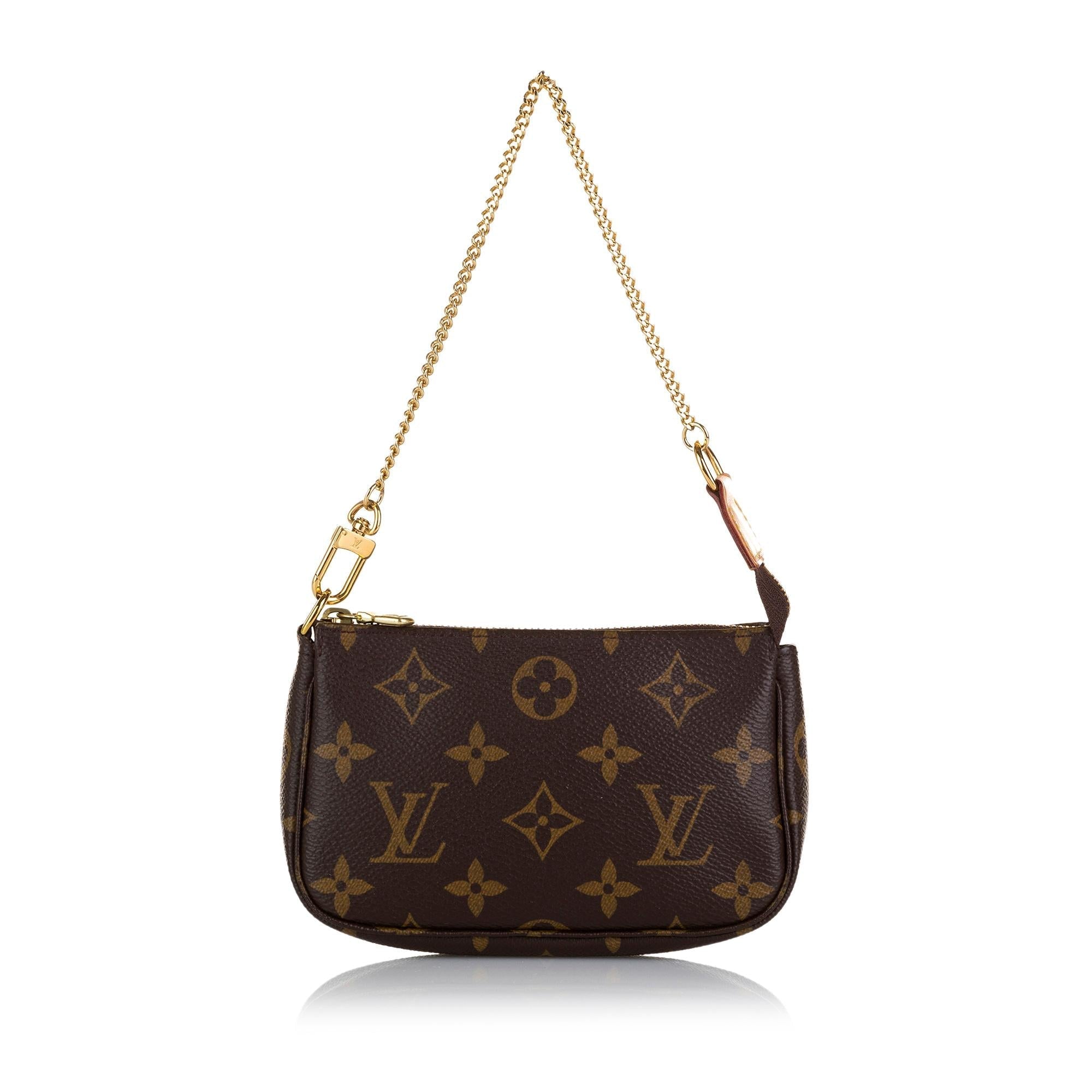 Louis Vuitton Monogram Mini Pochette Accessoires (SHG-36537)