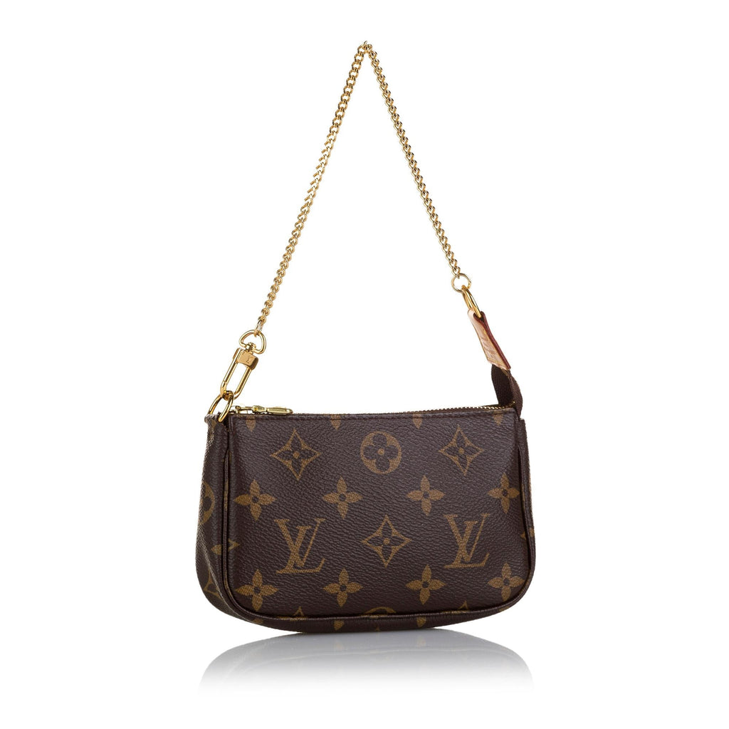 Louis Vuitton Monogram Mini Pochette Accessoires (SHG-36537)
