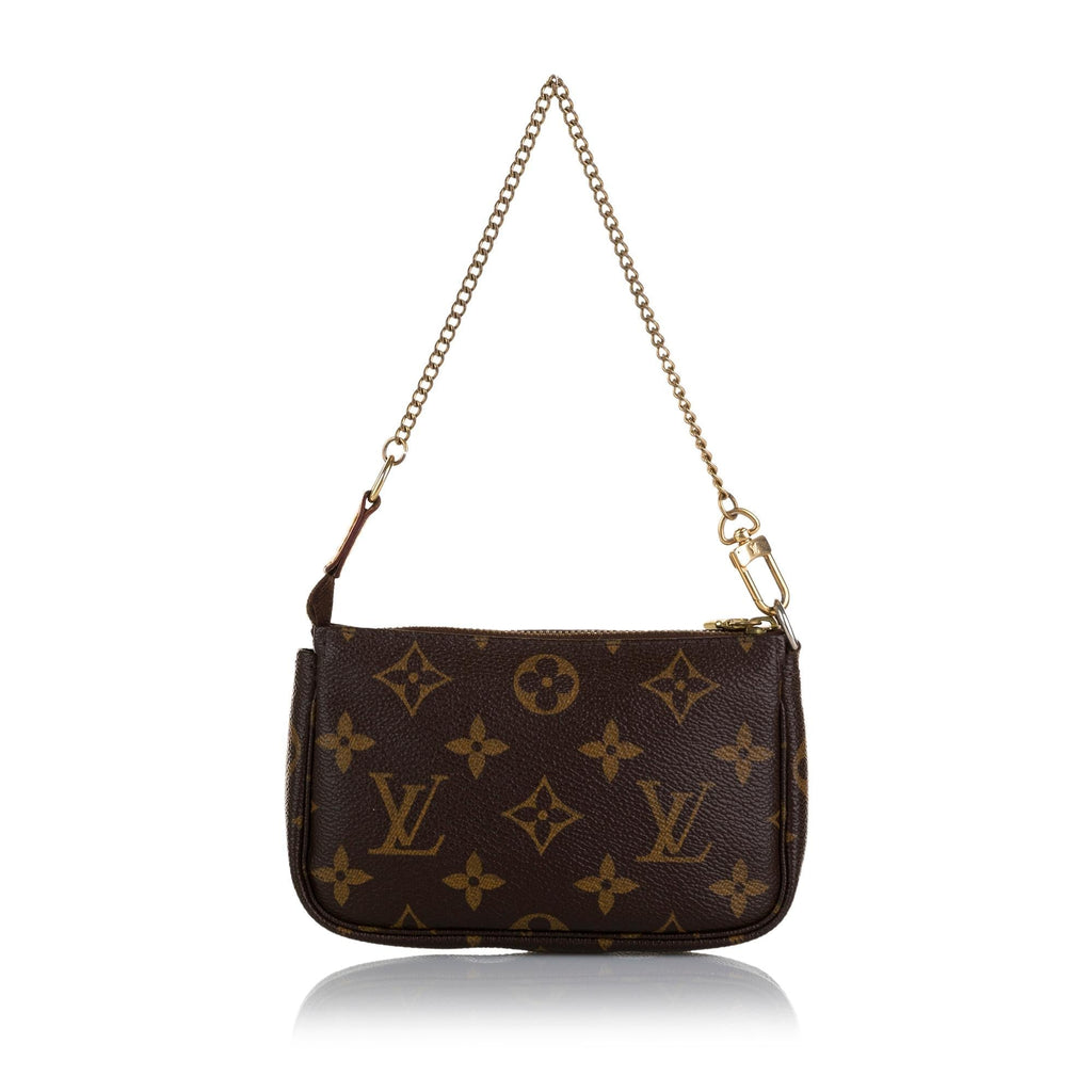 Louis Vuitton Monogram Mini Pochette Accessoires (SHG-36539)