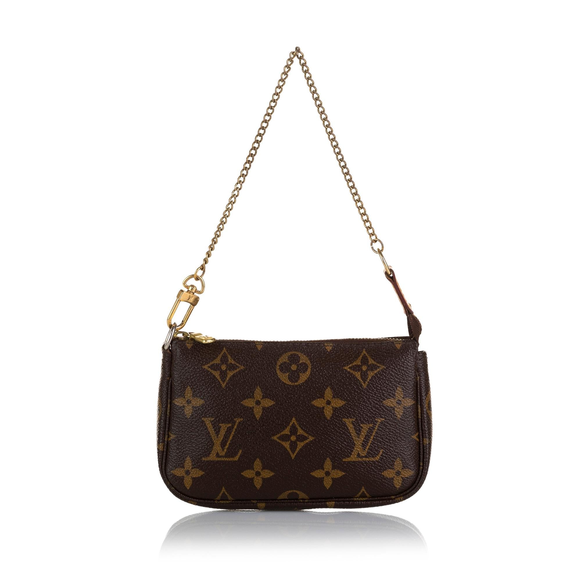 Louis Vuitton Monogram Mini Pochette Accessoires (SHG-36539)