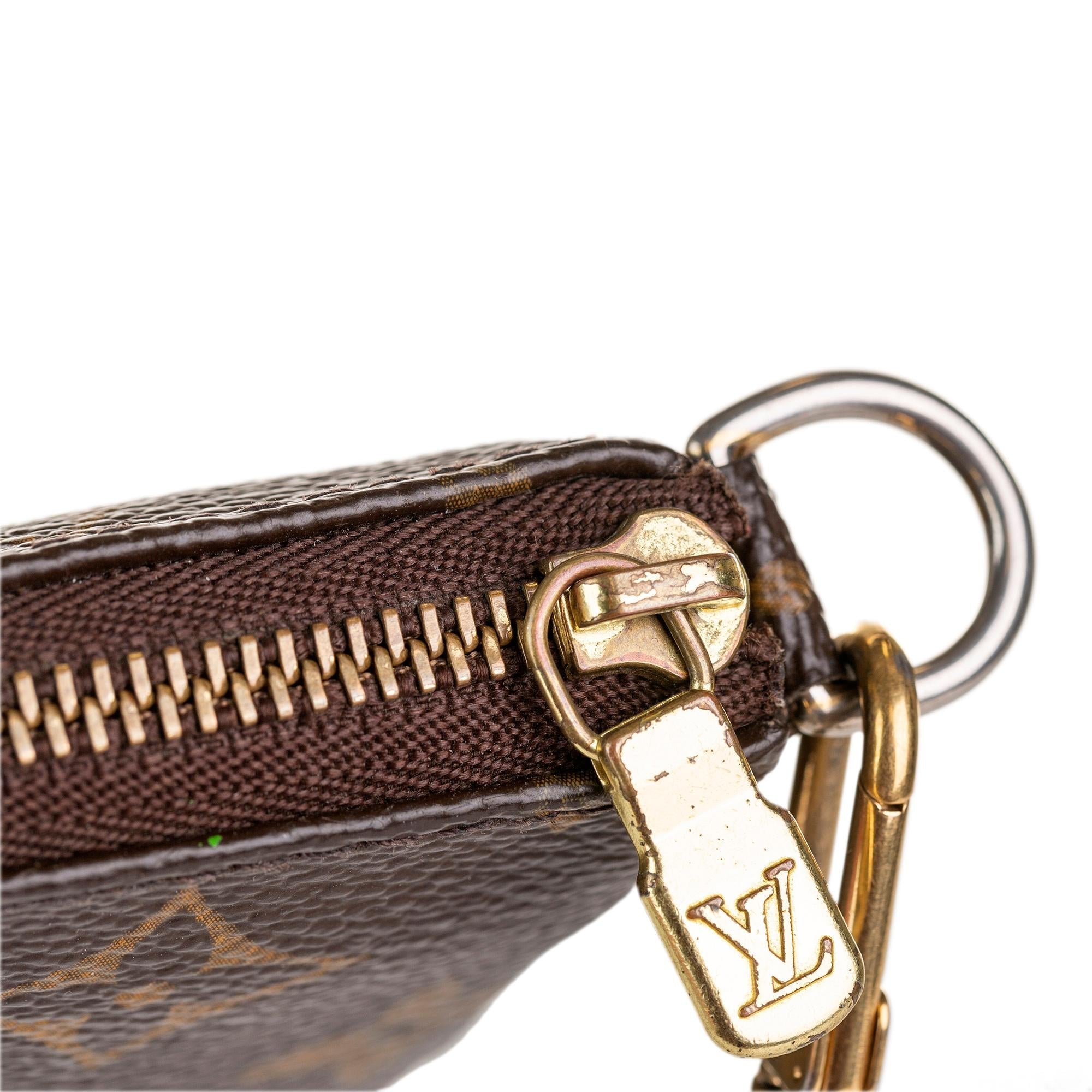 Louis Vuitton Monogram Mini Pochette Accessoires (SHG-36539)