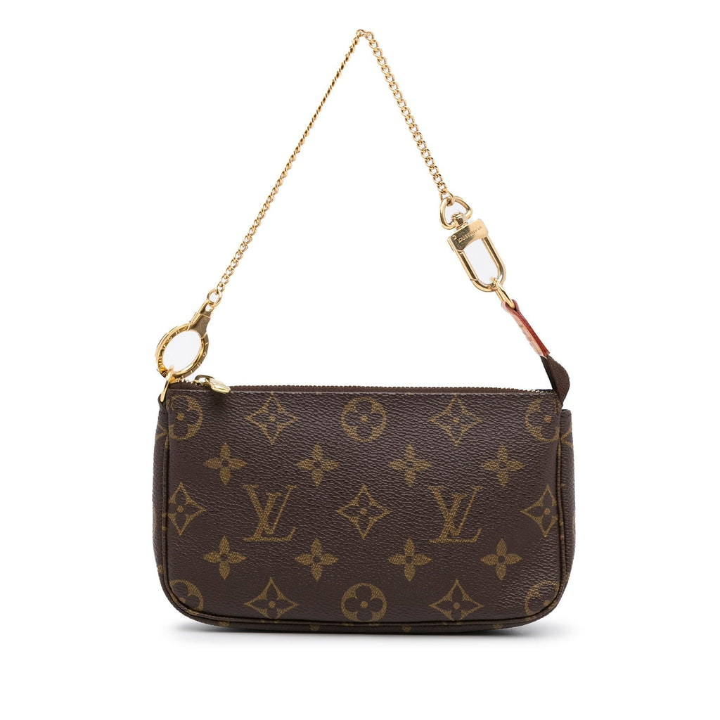 Louis Vuitton Monogram Mini Pochette Accessoires (SHG-BaioNP)