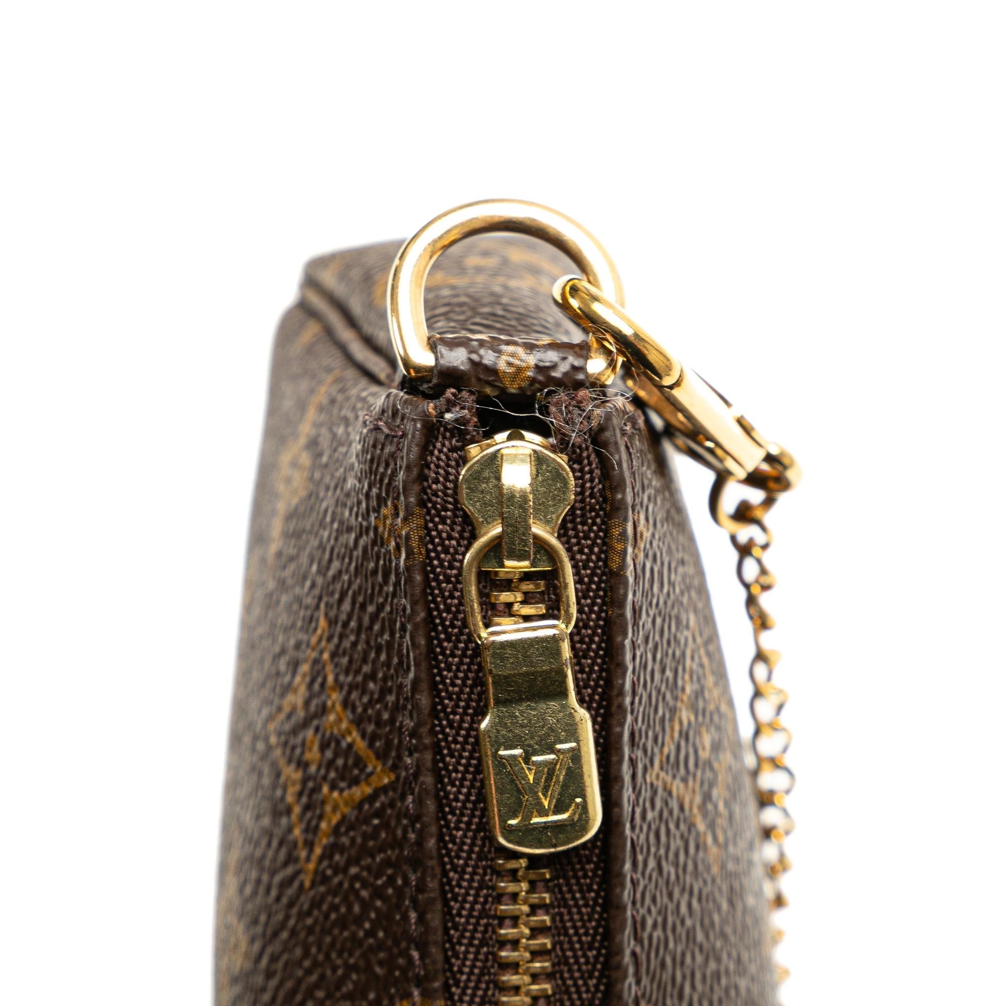 Louis Vuitton Monogram Mini Pochette Accessoires (SHG-pOZffc)