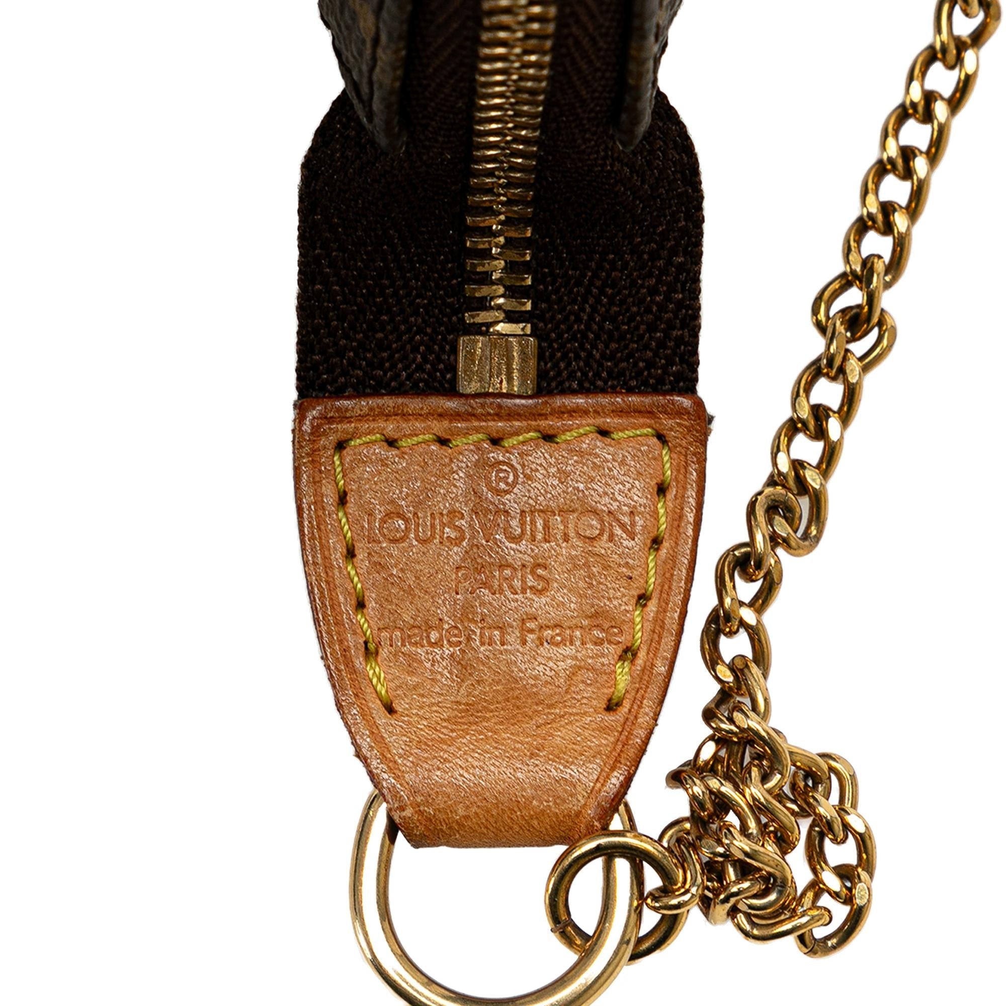 Louis Vuitton Monogram Mini Pochette Accessoires (SHG-cVn4vA)