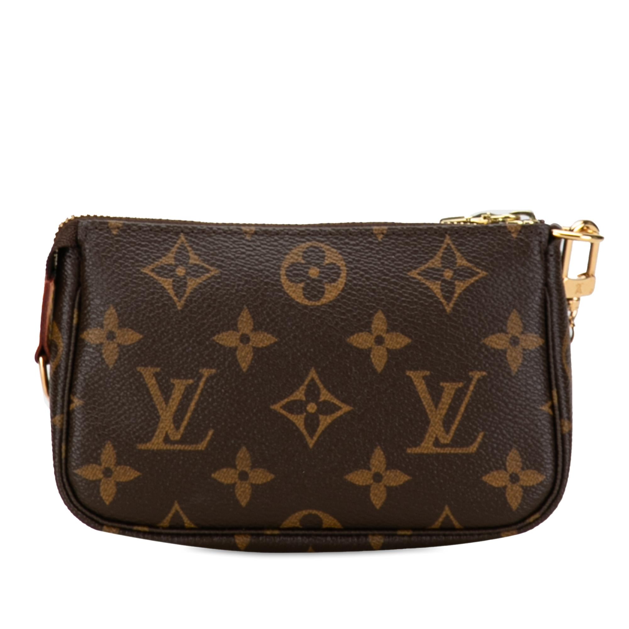 Louis Vuitton Monogram Mini Pochette Accessoires (SHG-N1DcaB)