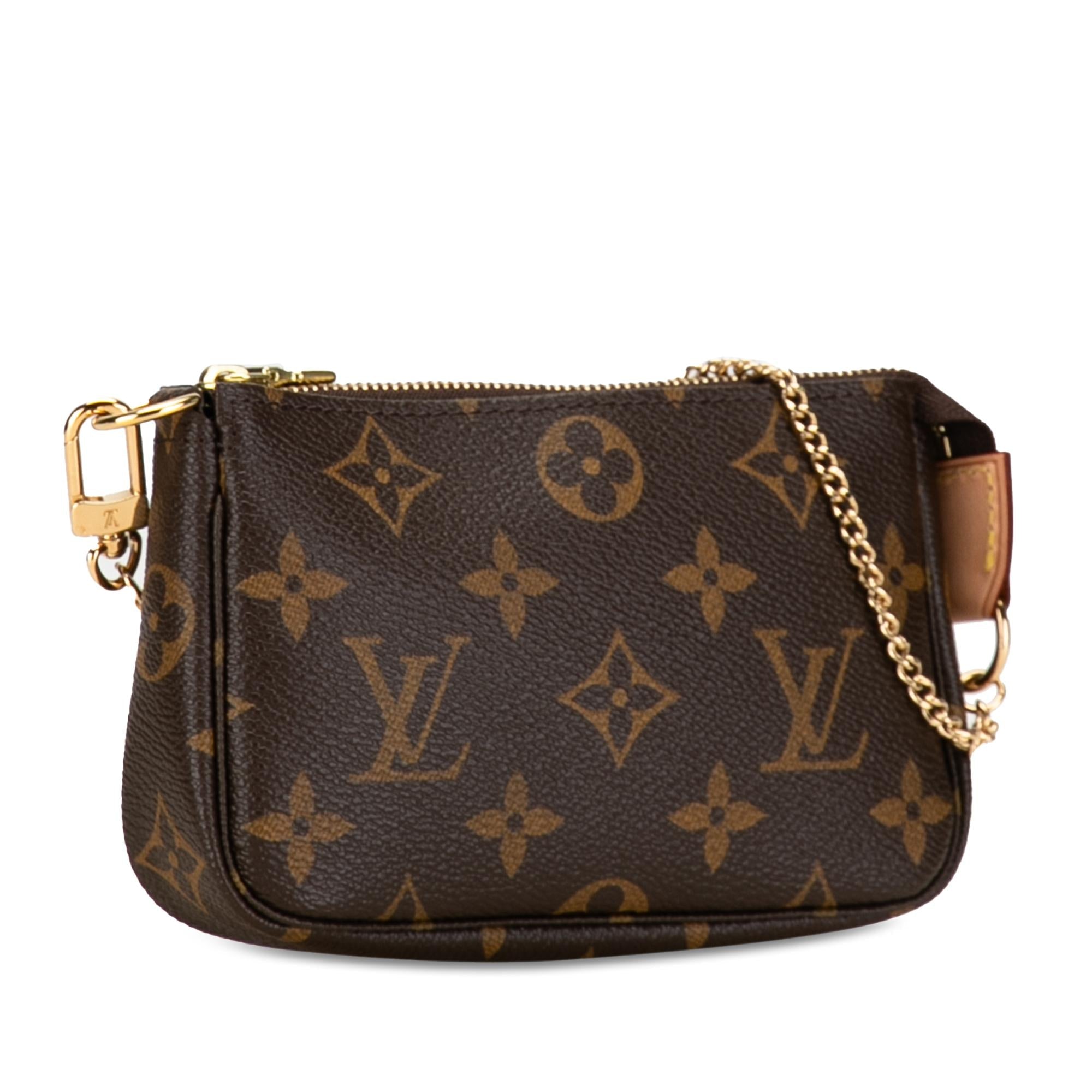 Louis Vuitton Monogram Mini Pochette Accessoires (SHG-N1DcaB)