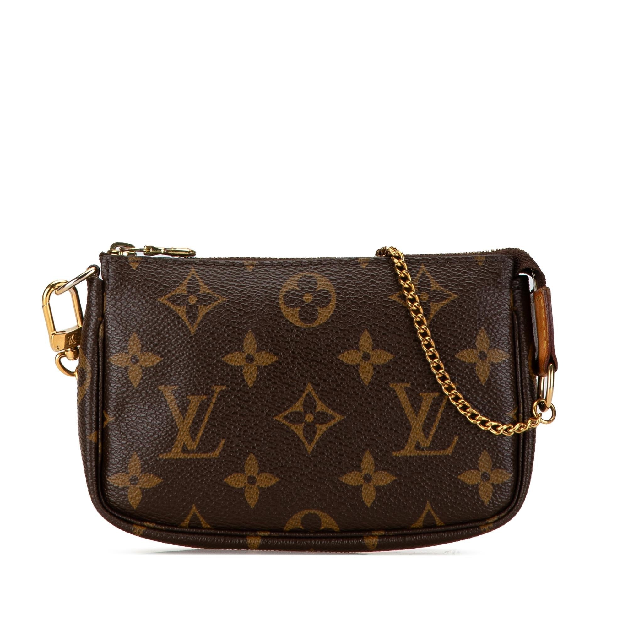 Louis Vuitton Monogram Mini Pochette Accessoires (SHG-lU8trB)
