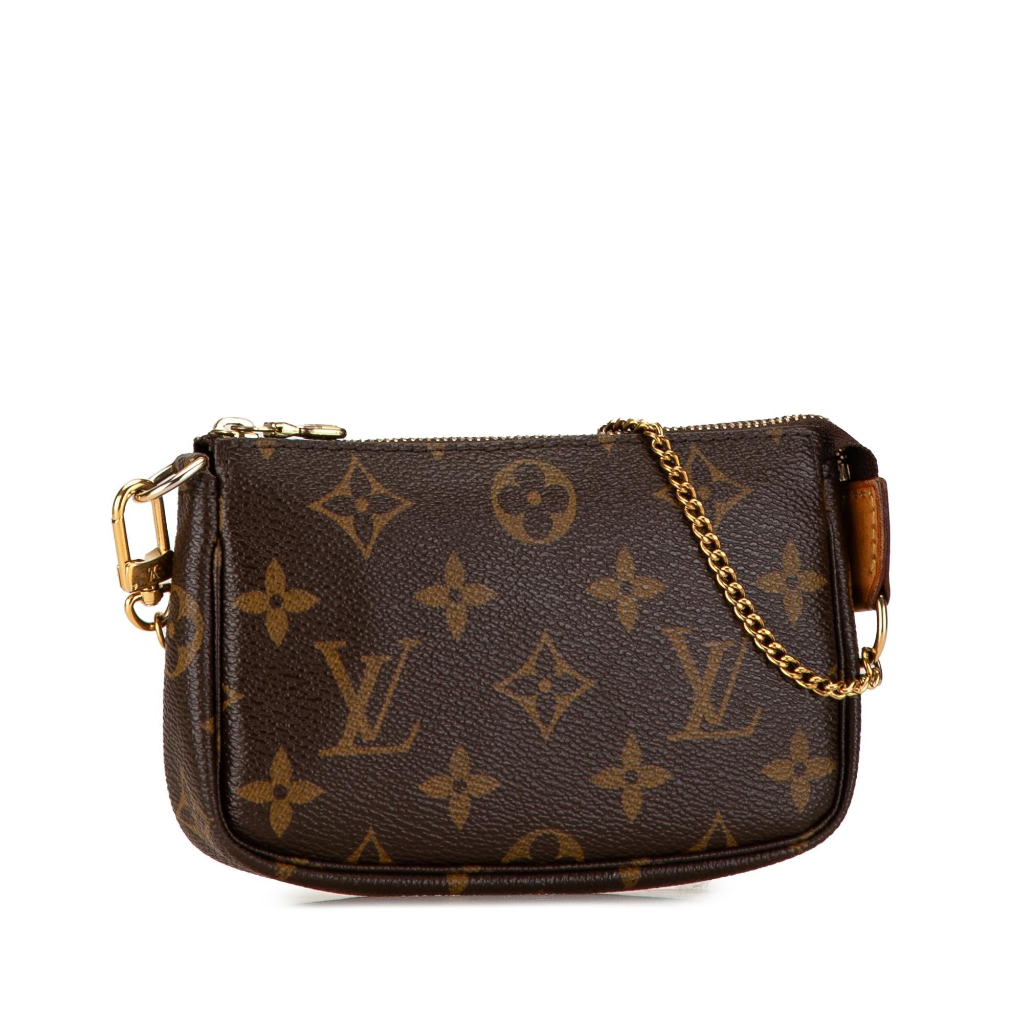 Louis Vuitton Monogram Mini Pochette Accessoires (SHG-lU8trB)