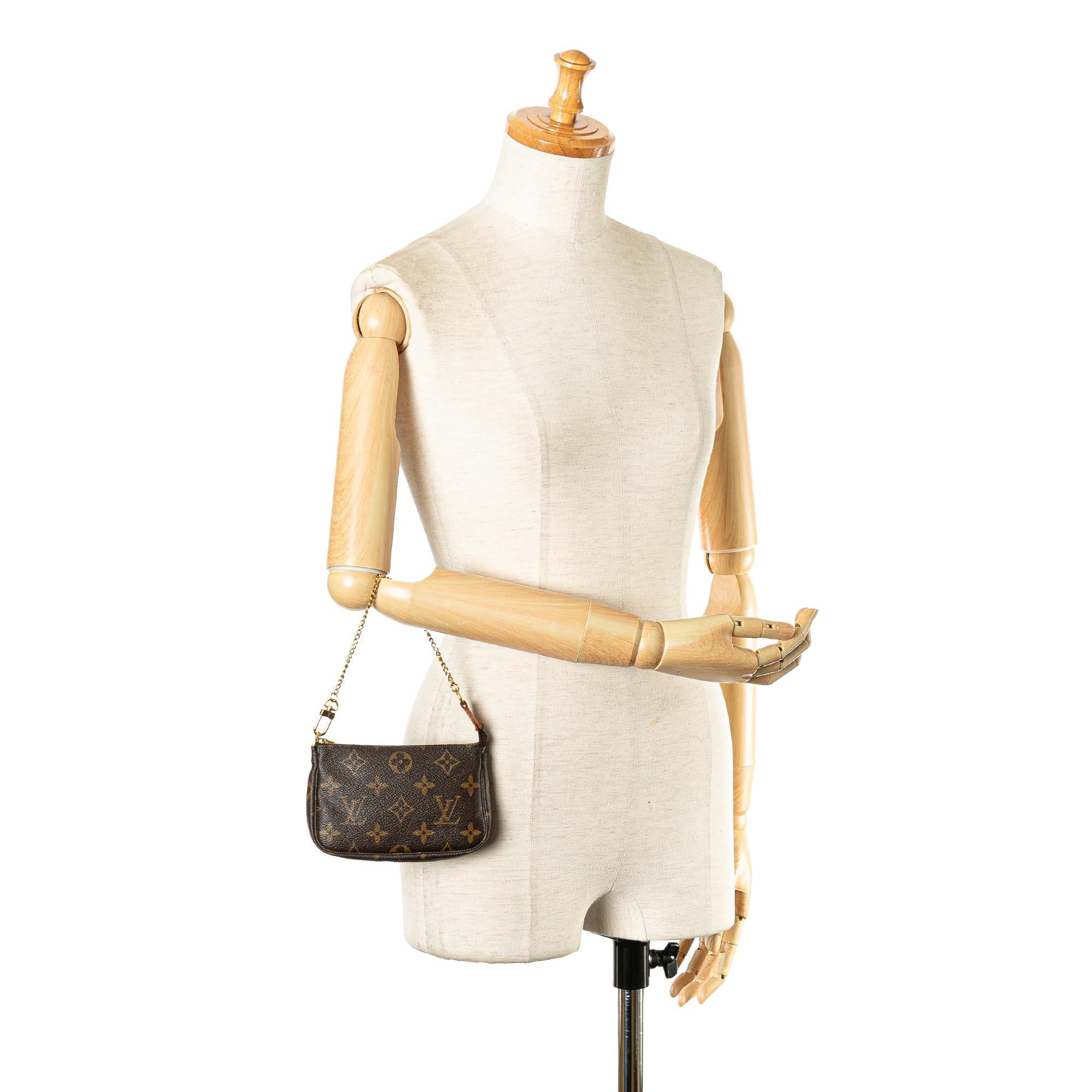 Louis Vuitton Monogram Mini Pochette Accessoires (SHG-RnLQlA)
