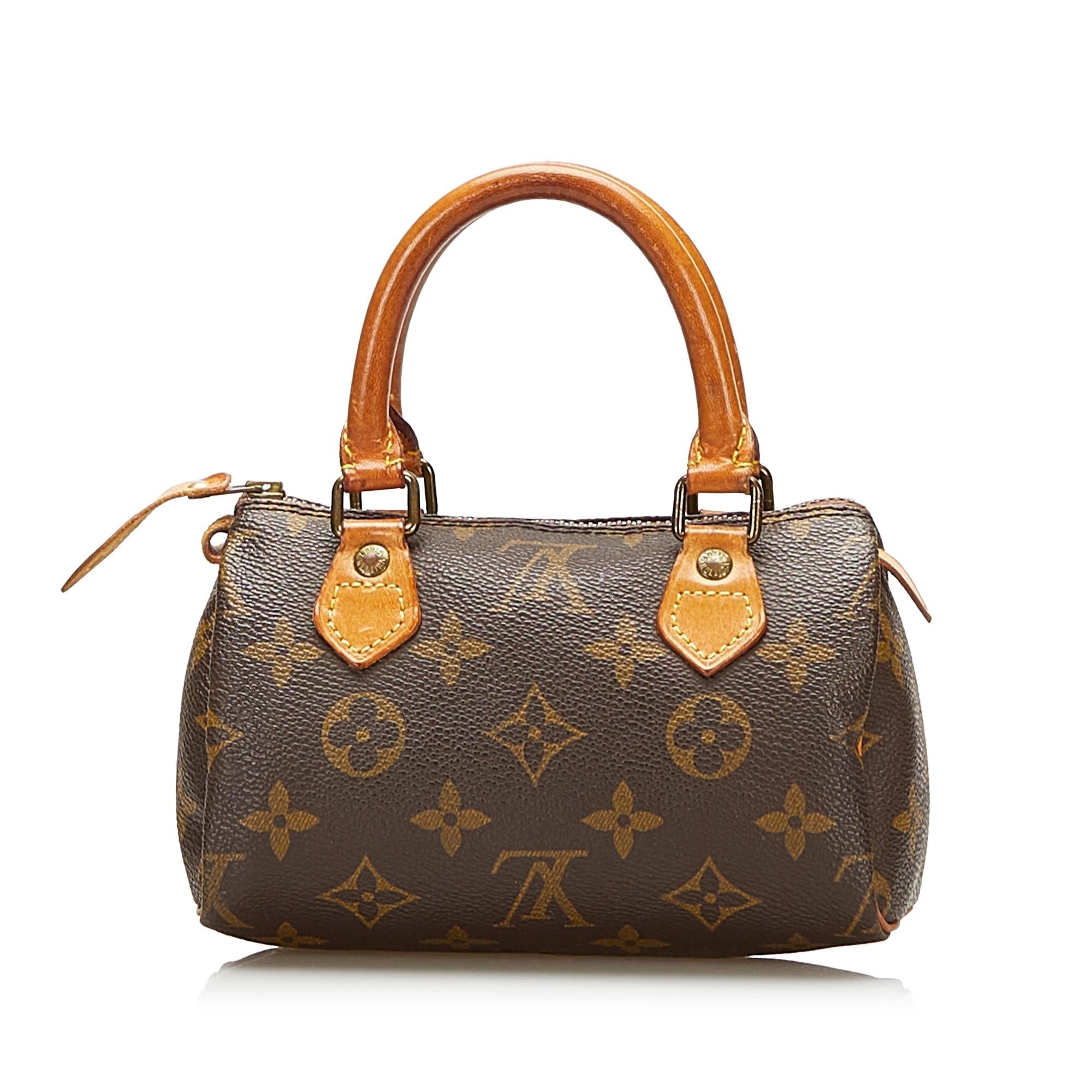 Louis Vuitton Monogram Mini Speedy (SHG-35427)