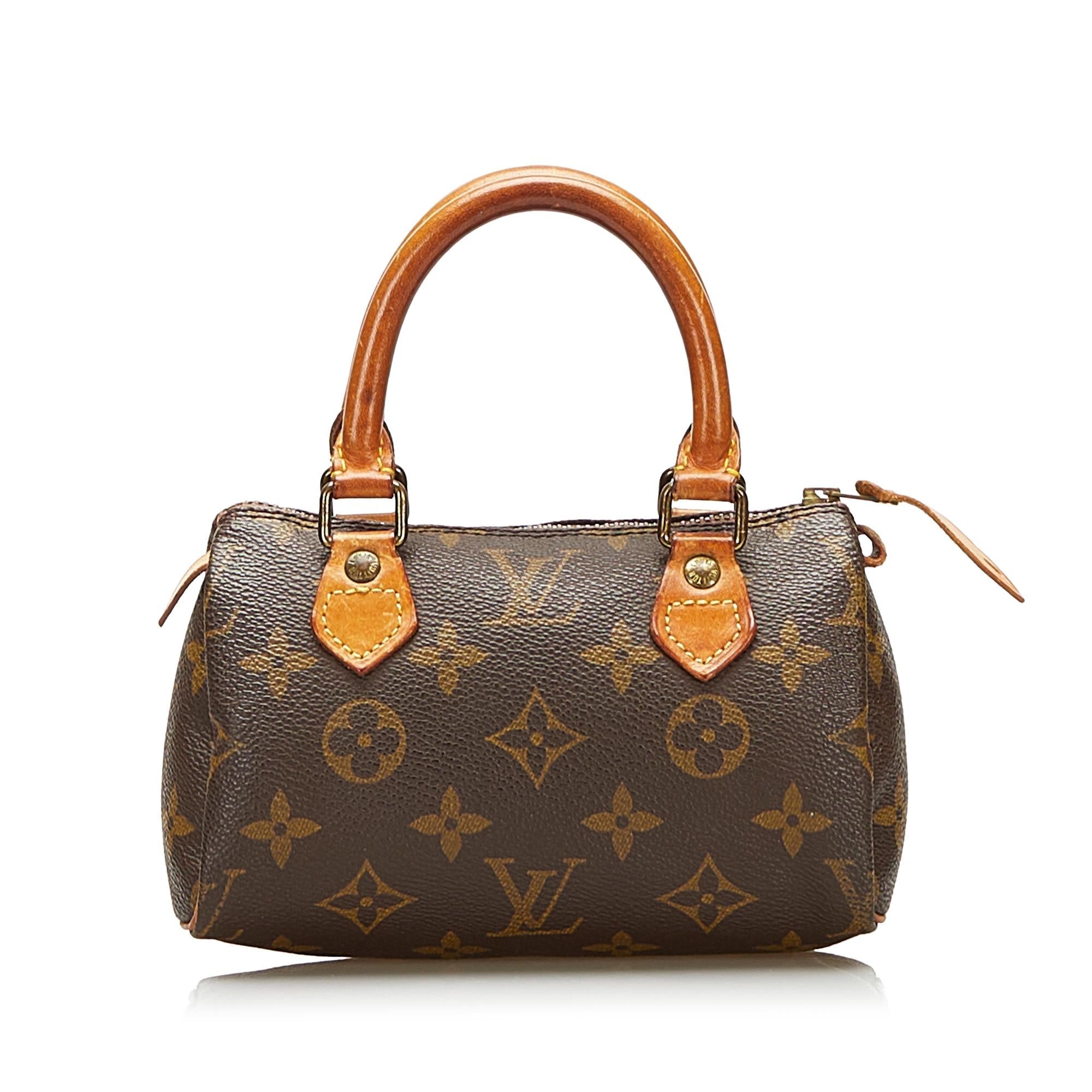 Louis Vuitton Monogram Mini Speedy (SHG-35427)