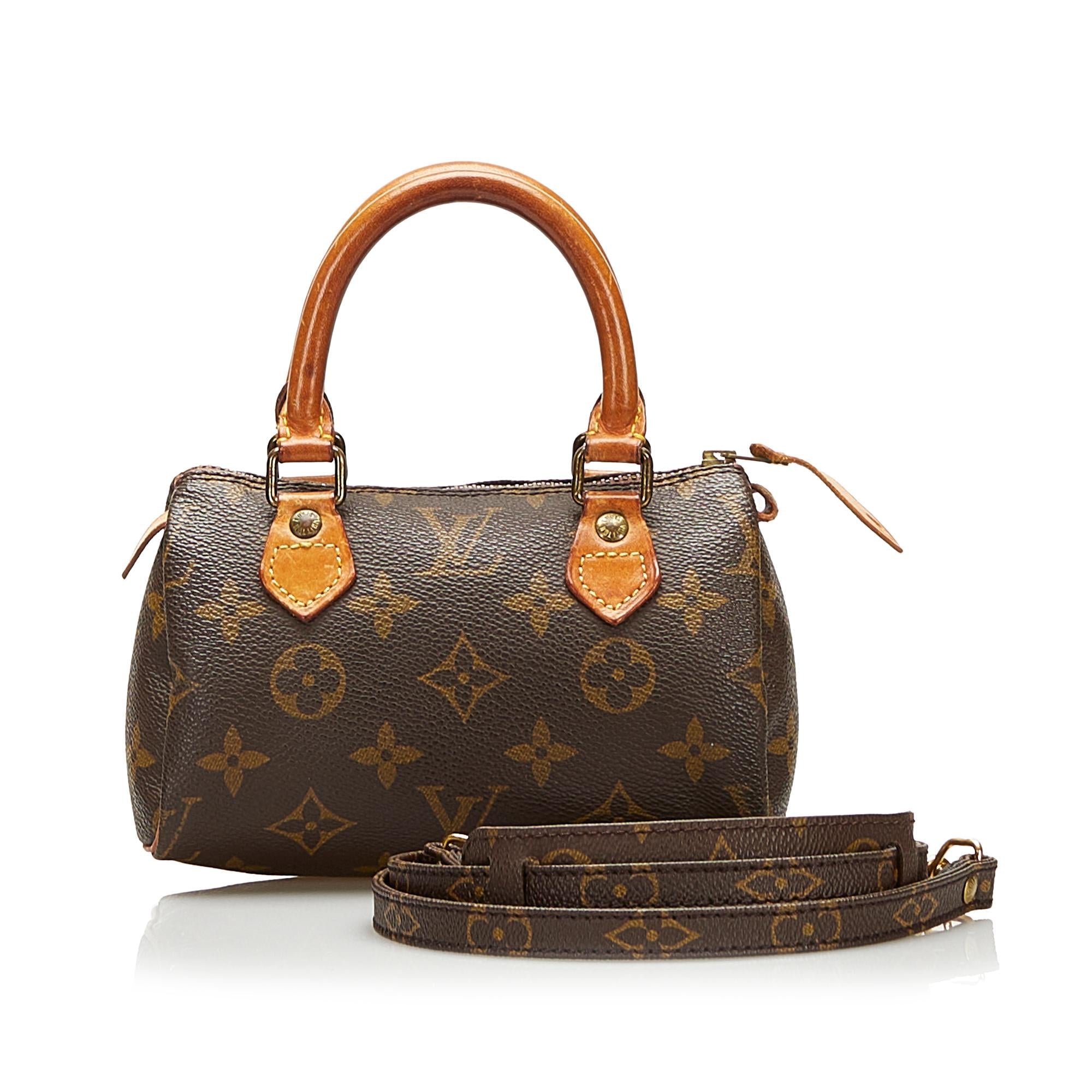 Louis Vuitton Monogram Mini Speedy (SHG-35427)