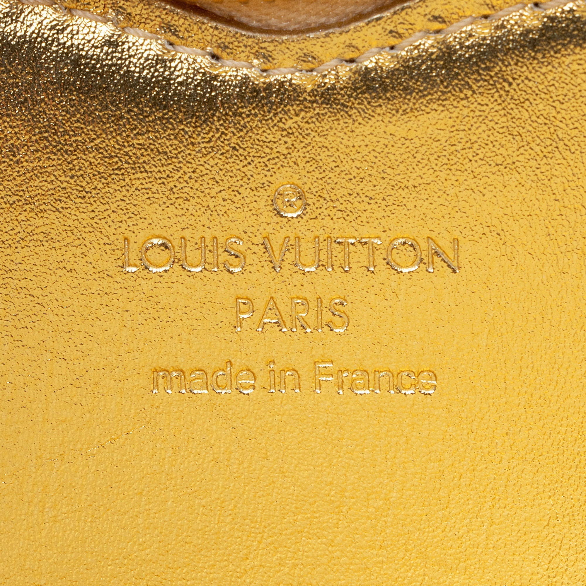 Louis Vuitton Monogram Miroir Heart Coin Purse (SHF-mfYqOn)