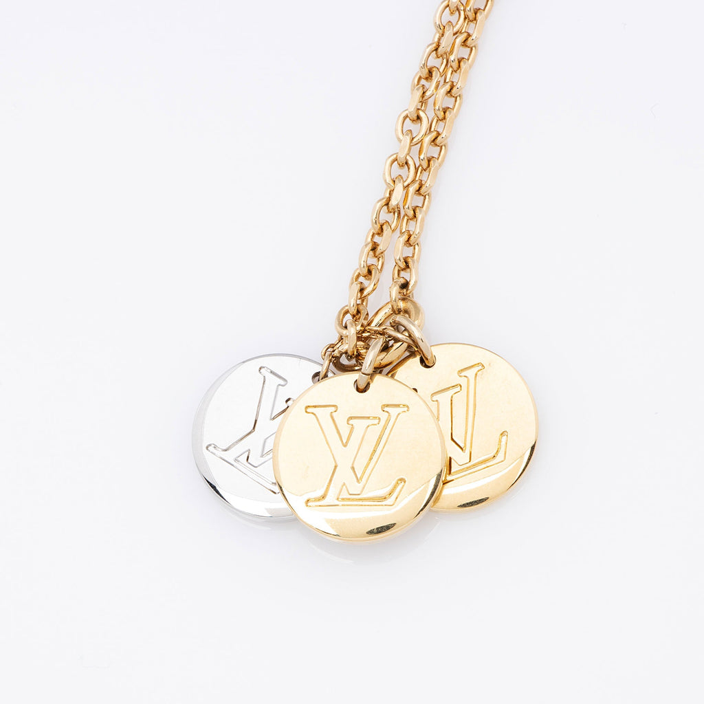 Louis Vuitton Monogram Miss LV Charm Necklace
