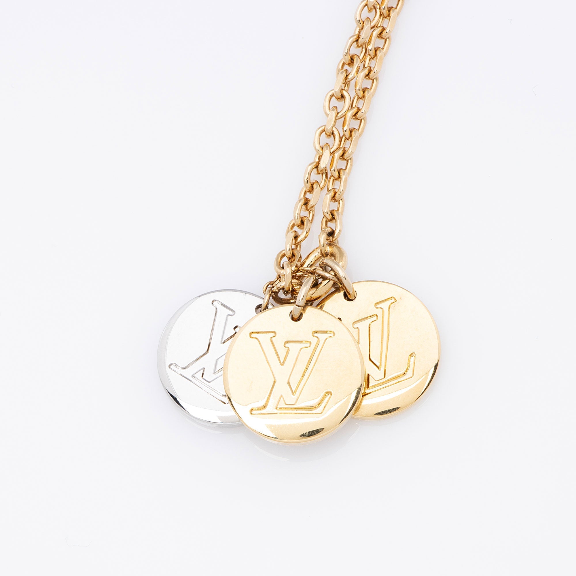 Louis Vuitton Monogram Miss LV Charm Necklace