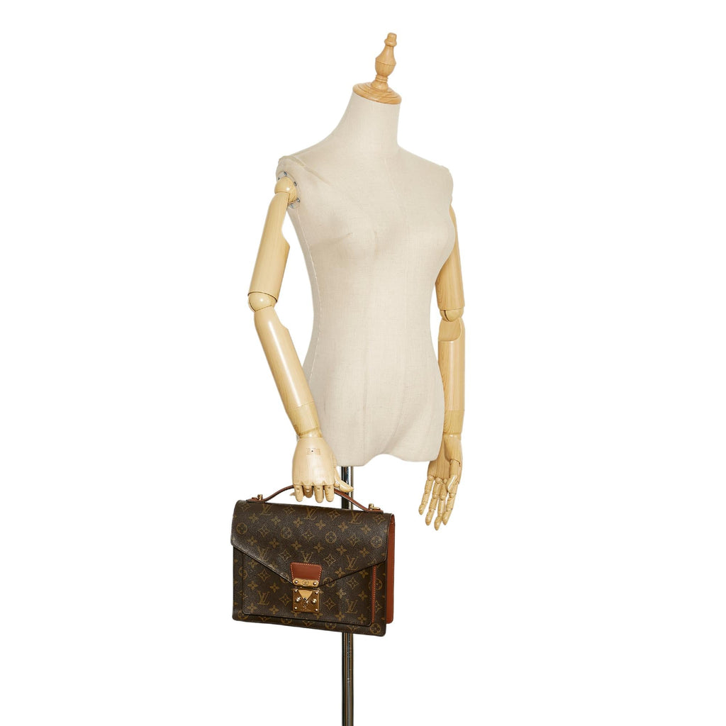 Louis Vuitton Monogram Monceau 28 (SHG-37042)