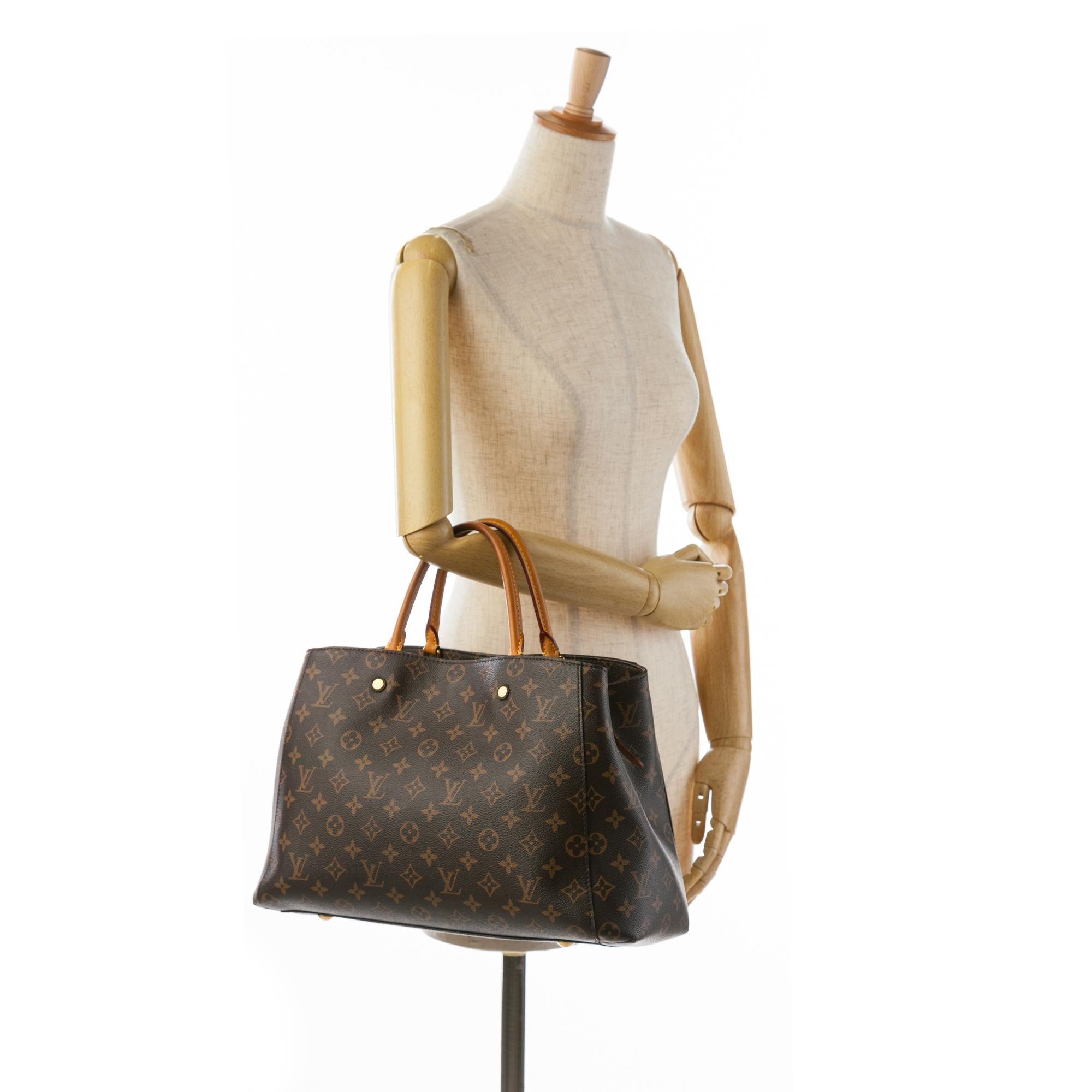Louis Vuitton Monogram Montaigne GM (SHG-Ye21DR)