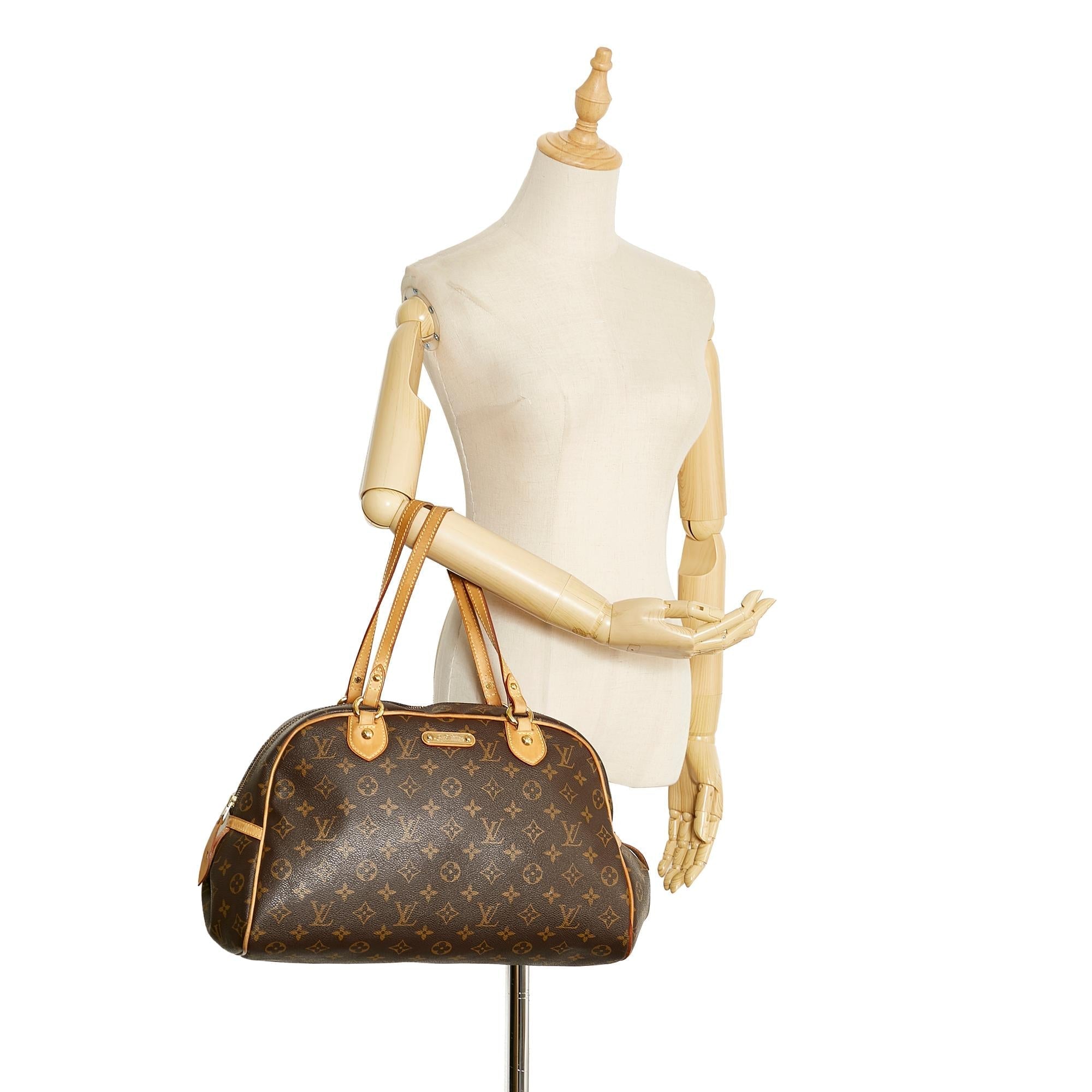 Louis Vuitton Monogram Montorgueil GM (SHG-Ec0iya)