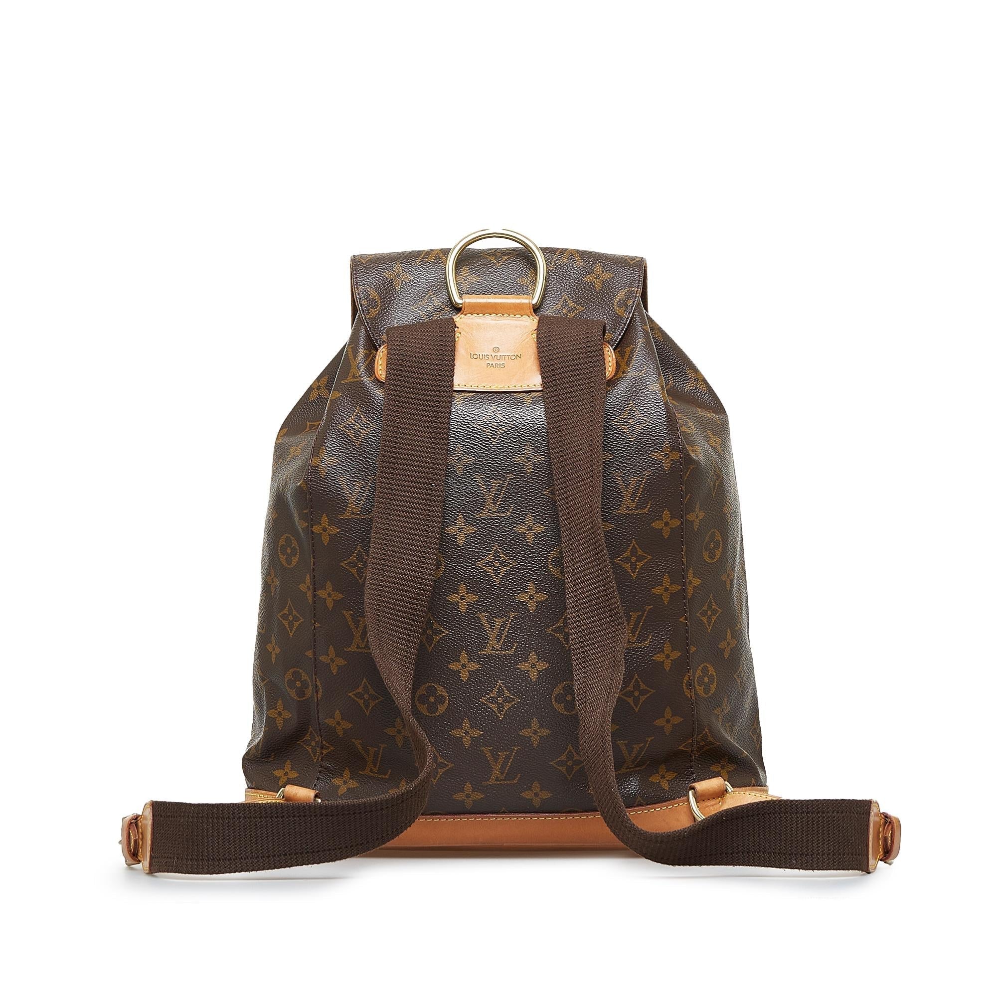 Louis Vuitton Monogram Montsouris GM (SHG-GfSeK8)