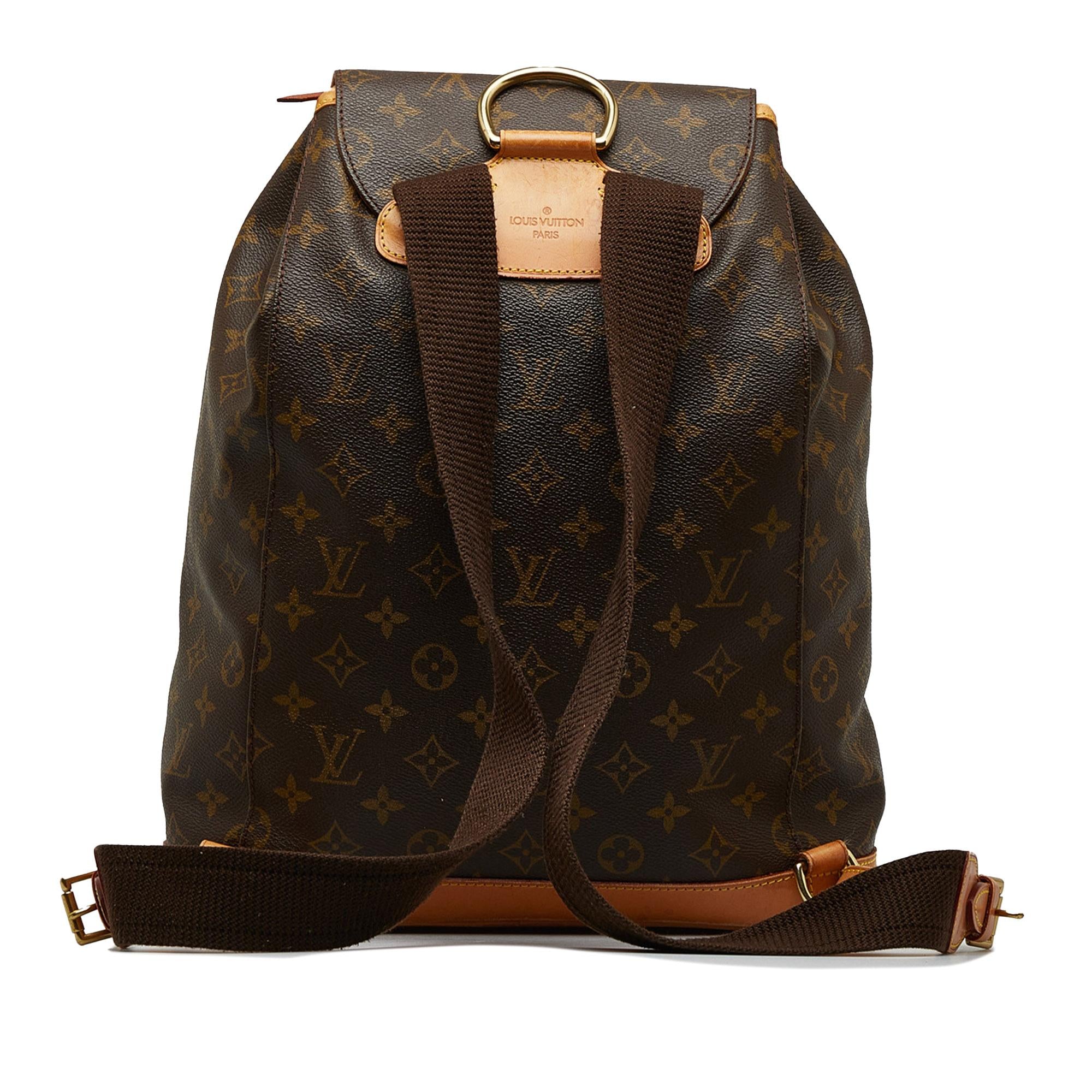 Louis Vuitton Monogram Montsouris GM (SHG-cMnMTD)
