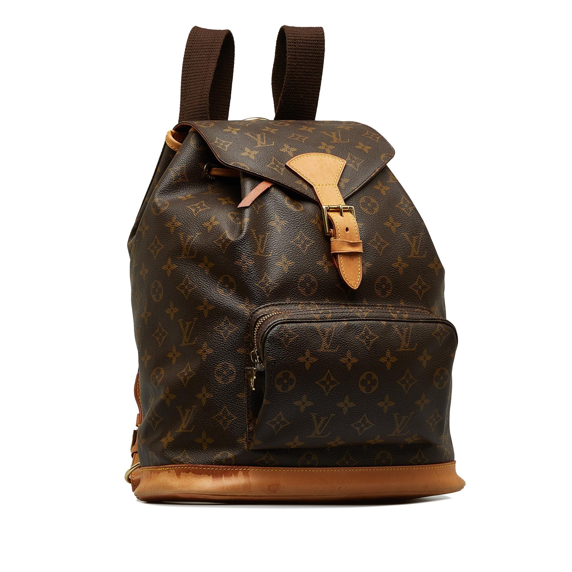 Louis Vuitton Monogram Montsouris GM (SHG-cMnMTD)