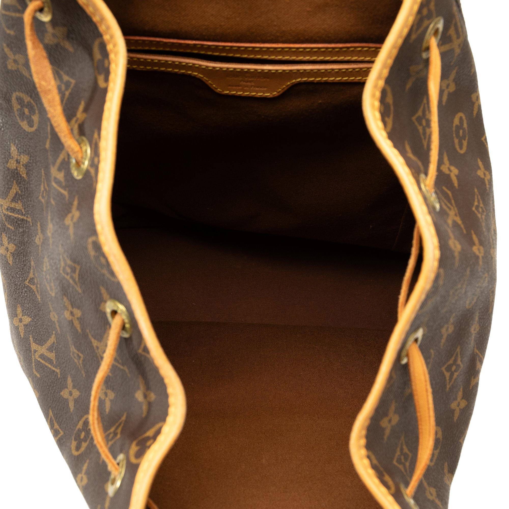Louis Vuitton Monogram Montsouris GM (SHG-Aud0WS)