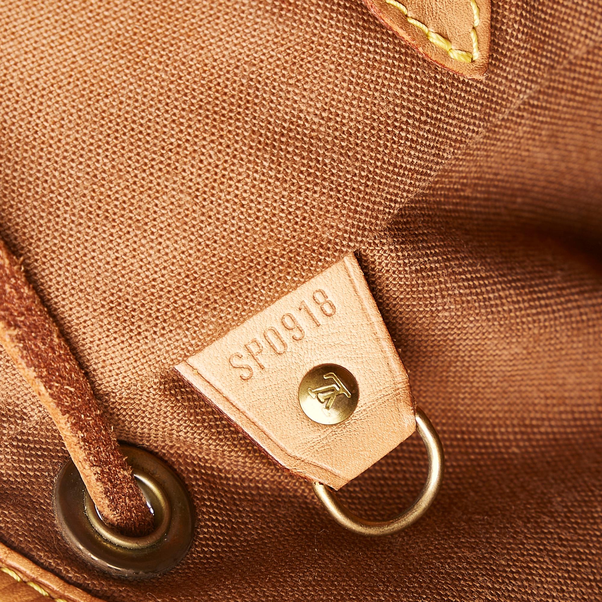 Louis Vuitton Monogram Montsouris MM (SHG-34343)