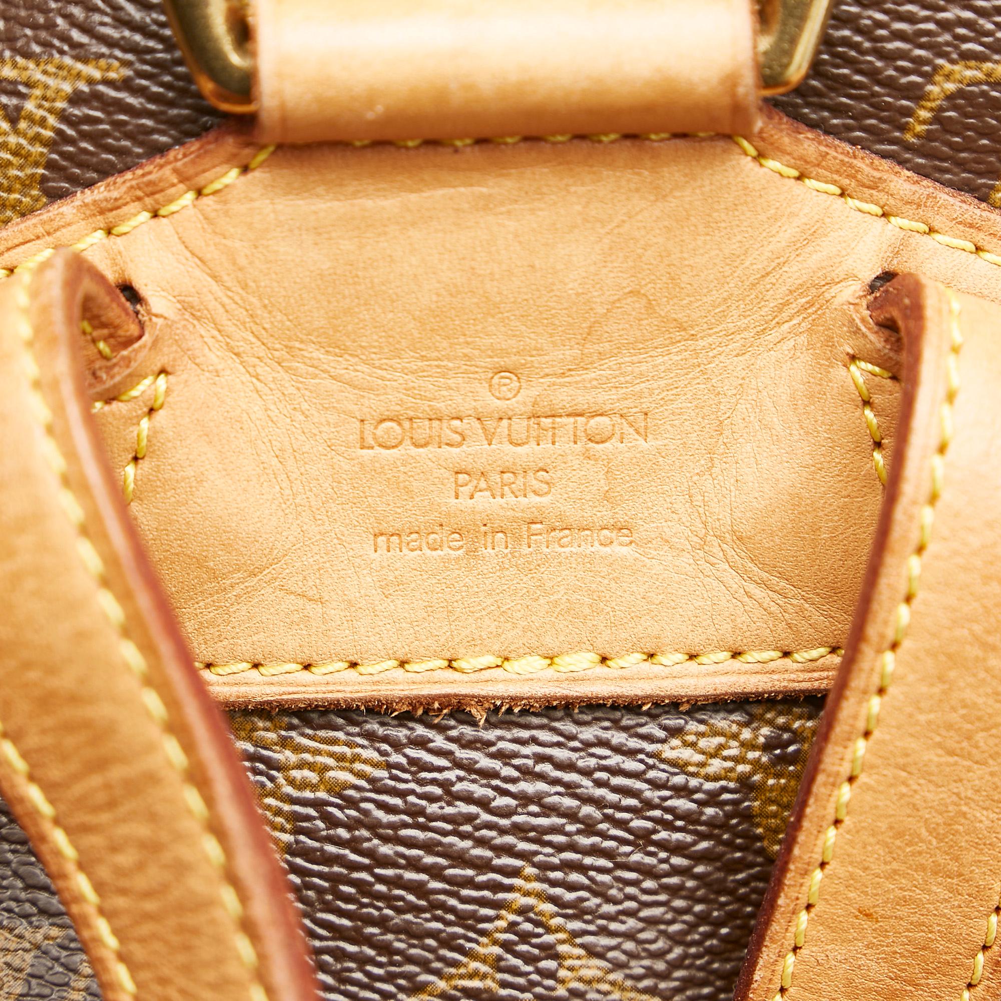 Louis Vuitton Monogram Montsouris MM (SHG-34343)