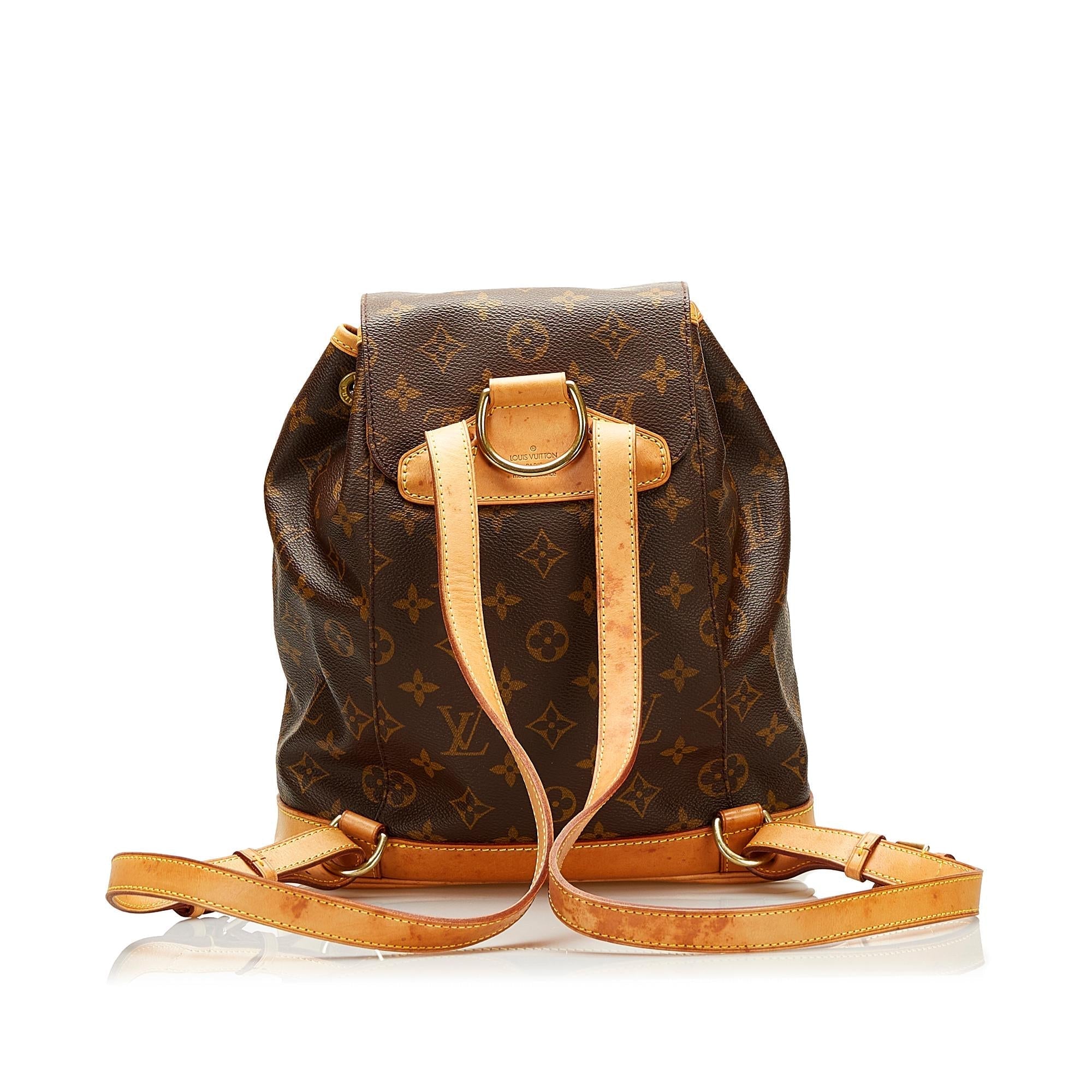 Louis Vuitton Monogram Montsouris MM (SHG-37967)