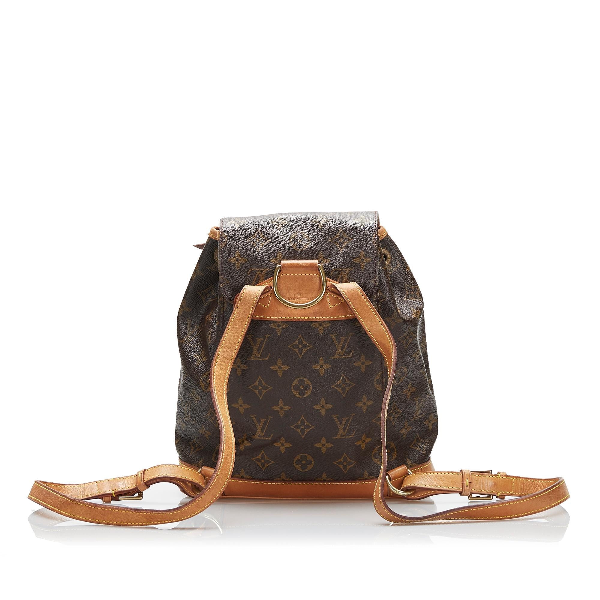 Louis Vuitton Monogram Montsouris MM (SHG-goiN7O)